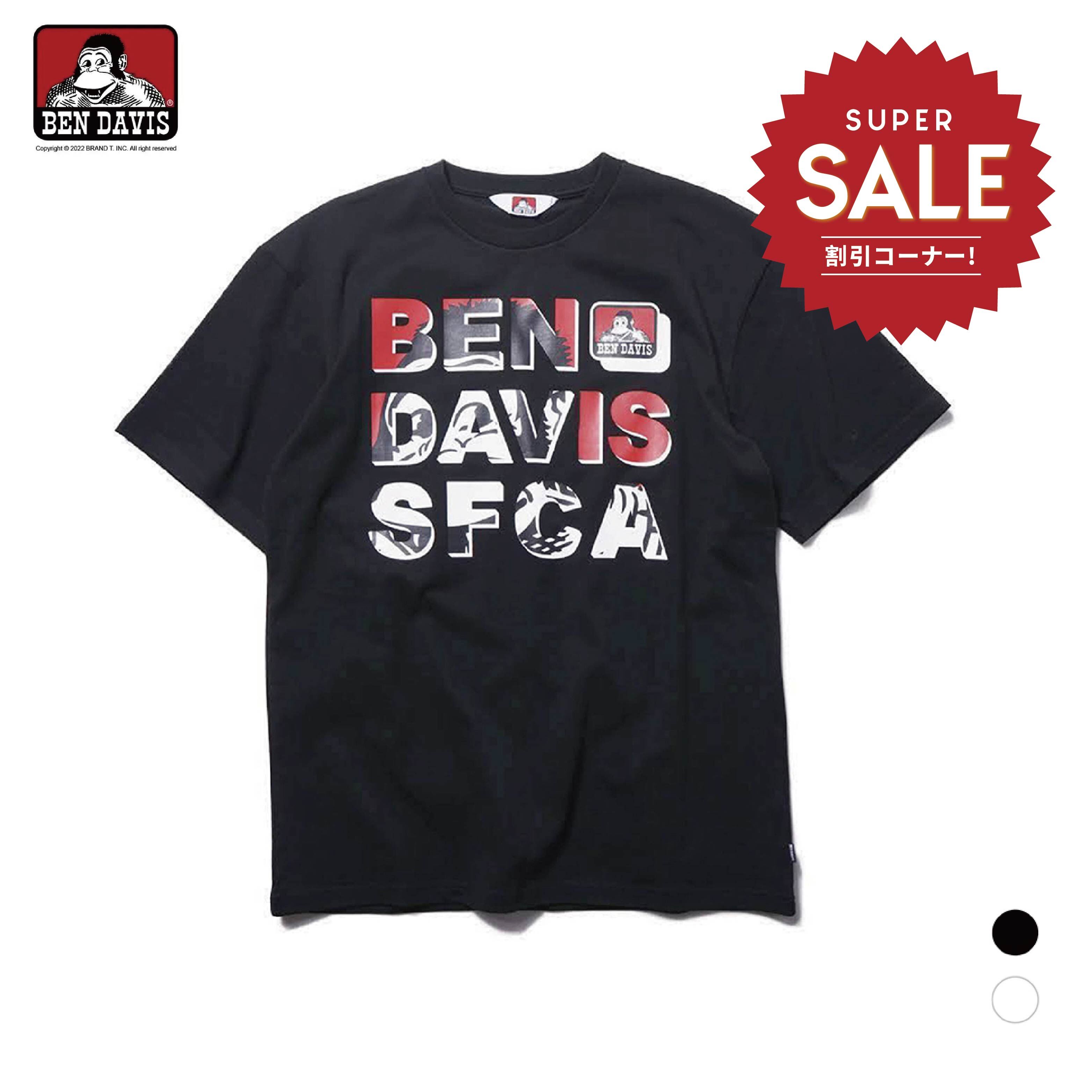 【 BEN DAVIS | 抗菌防臭LOGO字短TEE - 2色 】