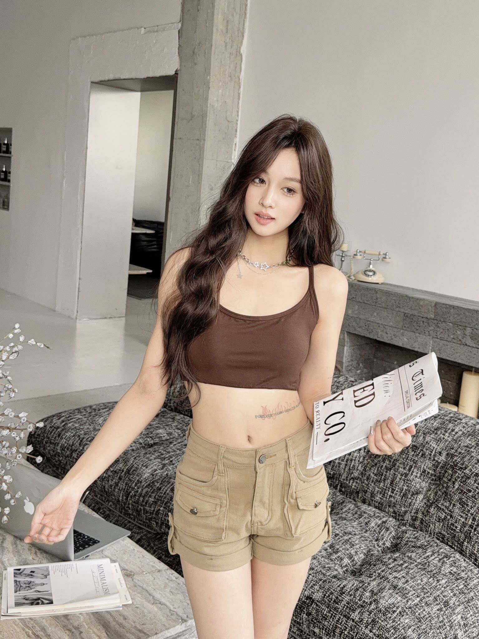 小隻馬女牛仔短褲💫