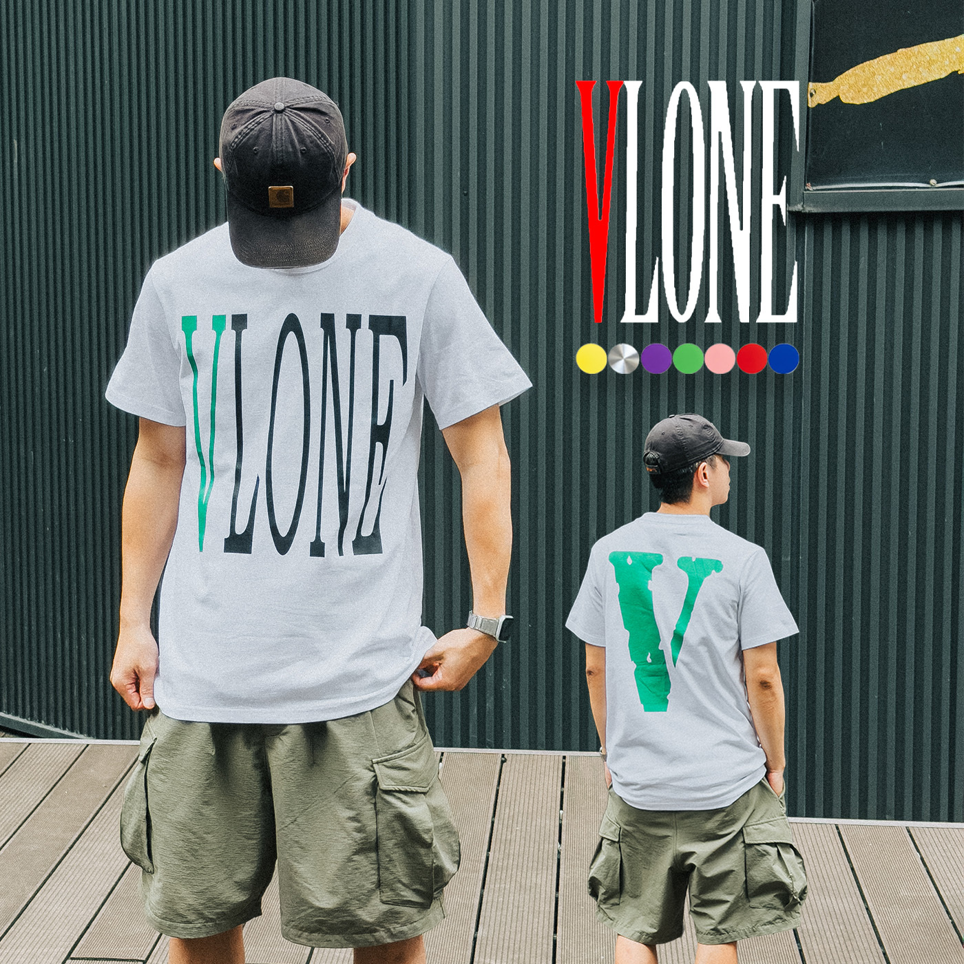 VLONE 經典大V 短TEE