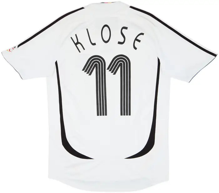 2006 Germany Retro Home Shirt with Nameset