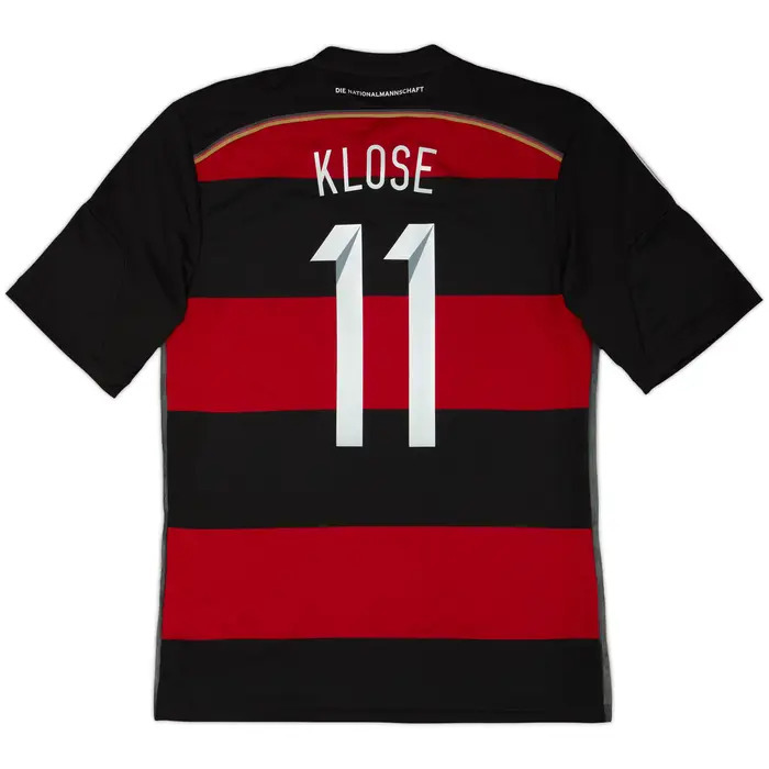 2014 Germany Retro Away Shirt with Nameset