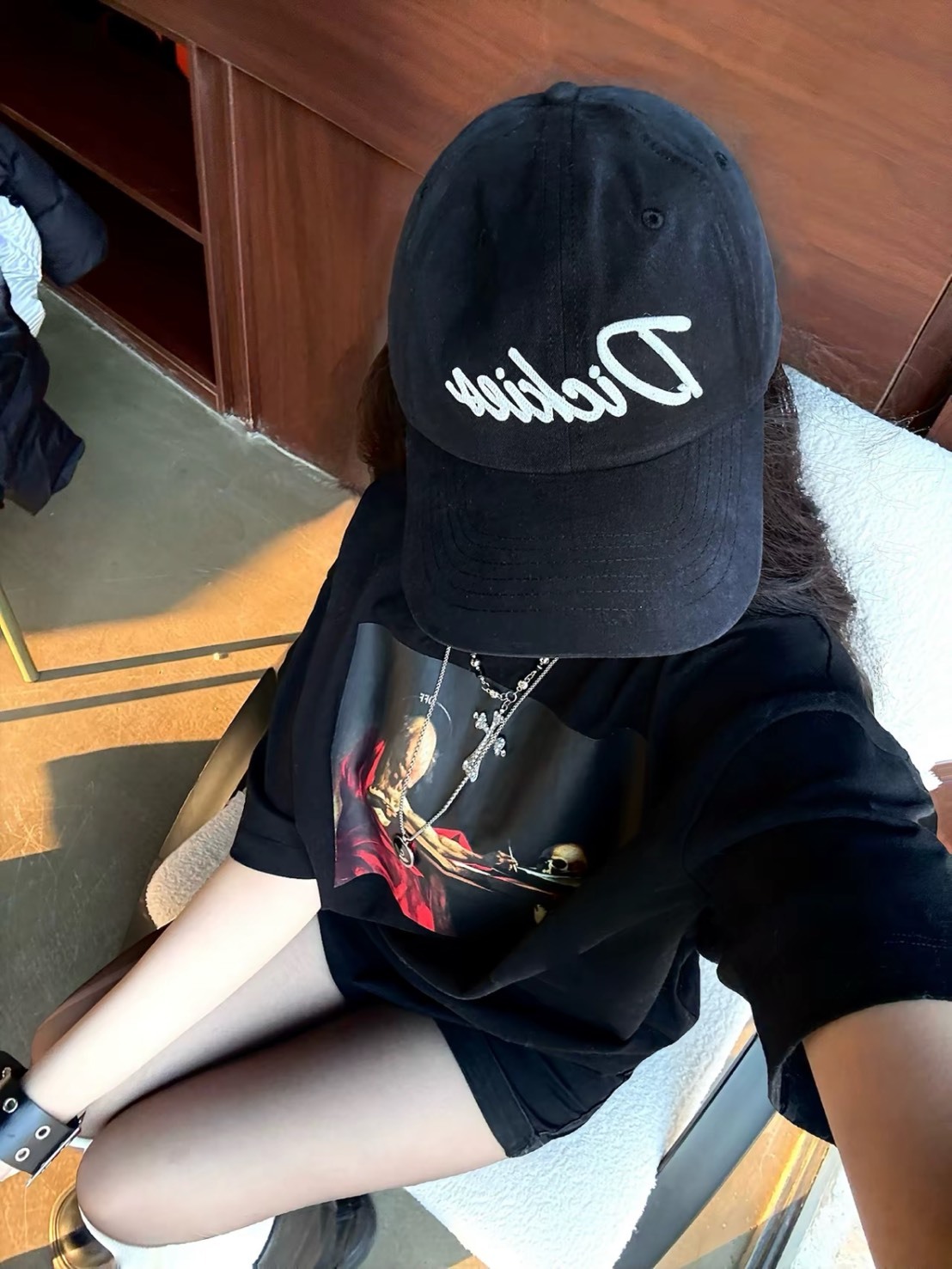 DICKIES 經典刺繡字母棒球帽 男女同款