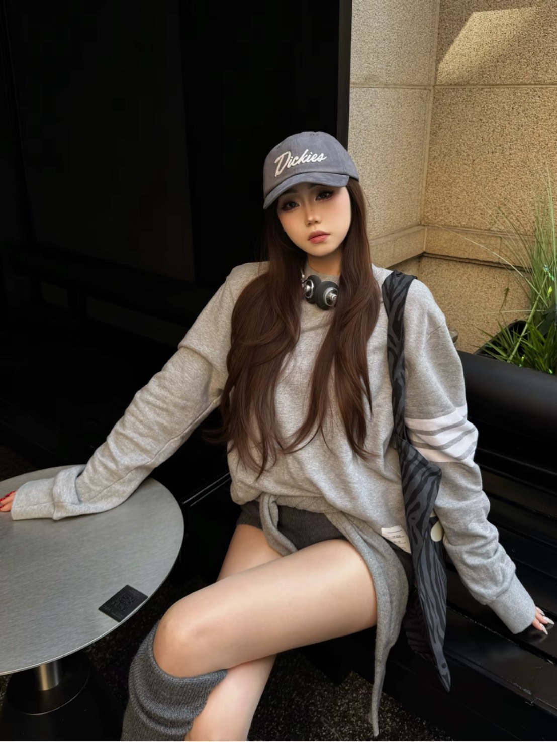 DICKIES 經典刺繡字母棒球帽 男女同款