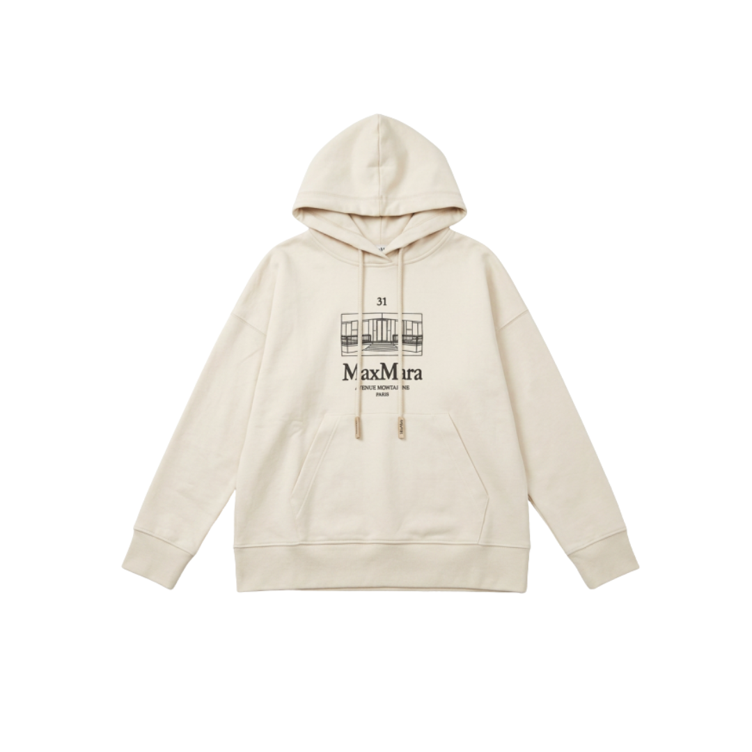 1FF0101-562 [MAX MARA S] Smmandrea Sweatshirt  (SS26) #2619921021600 SMMANDREA-001 (C-EU-E)