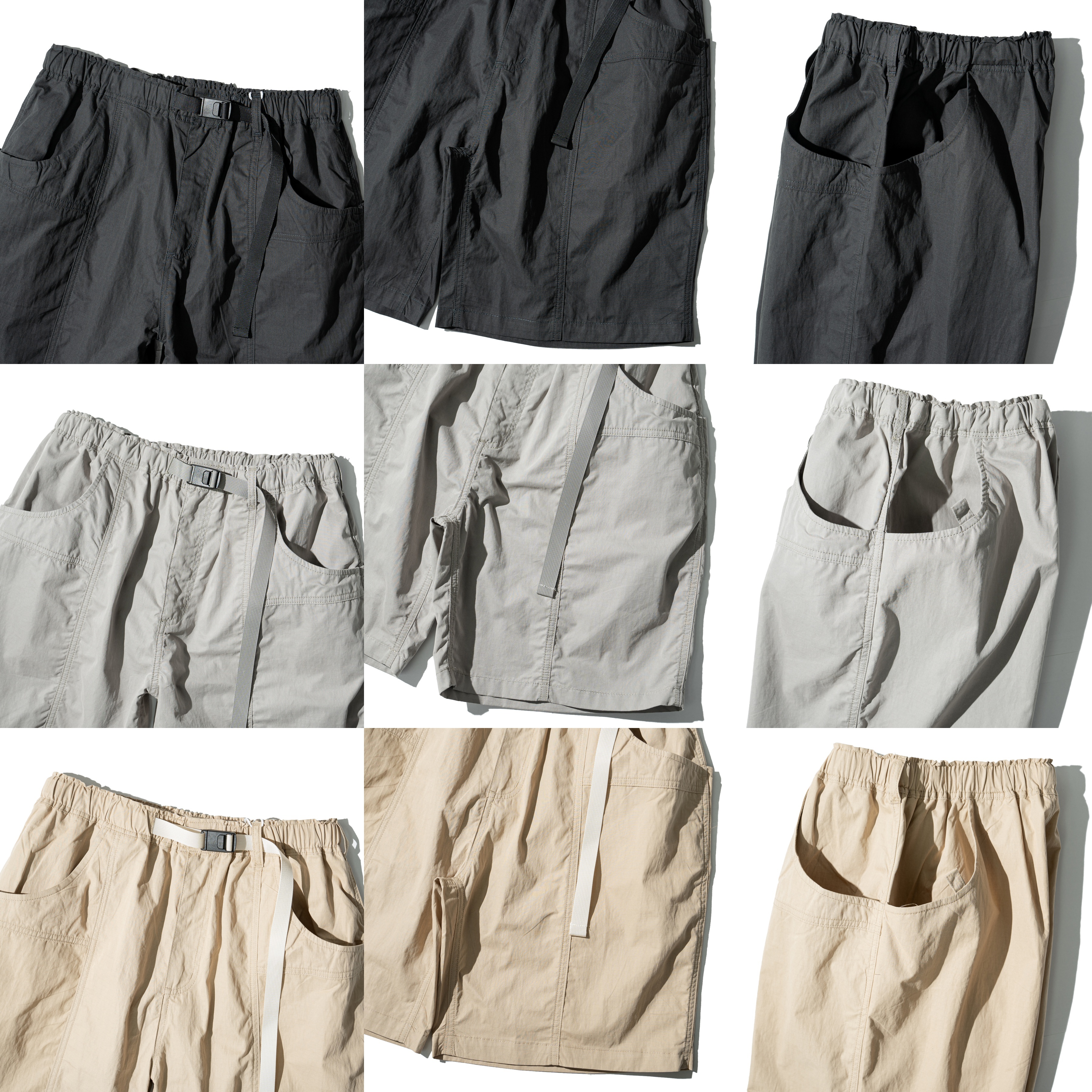Belt Mountain Shorts 快拆腰帶 多口袋 登山短褲 [PTR-490]