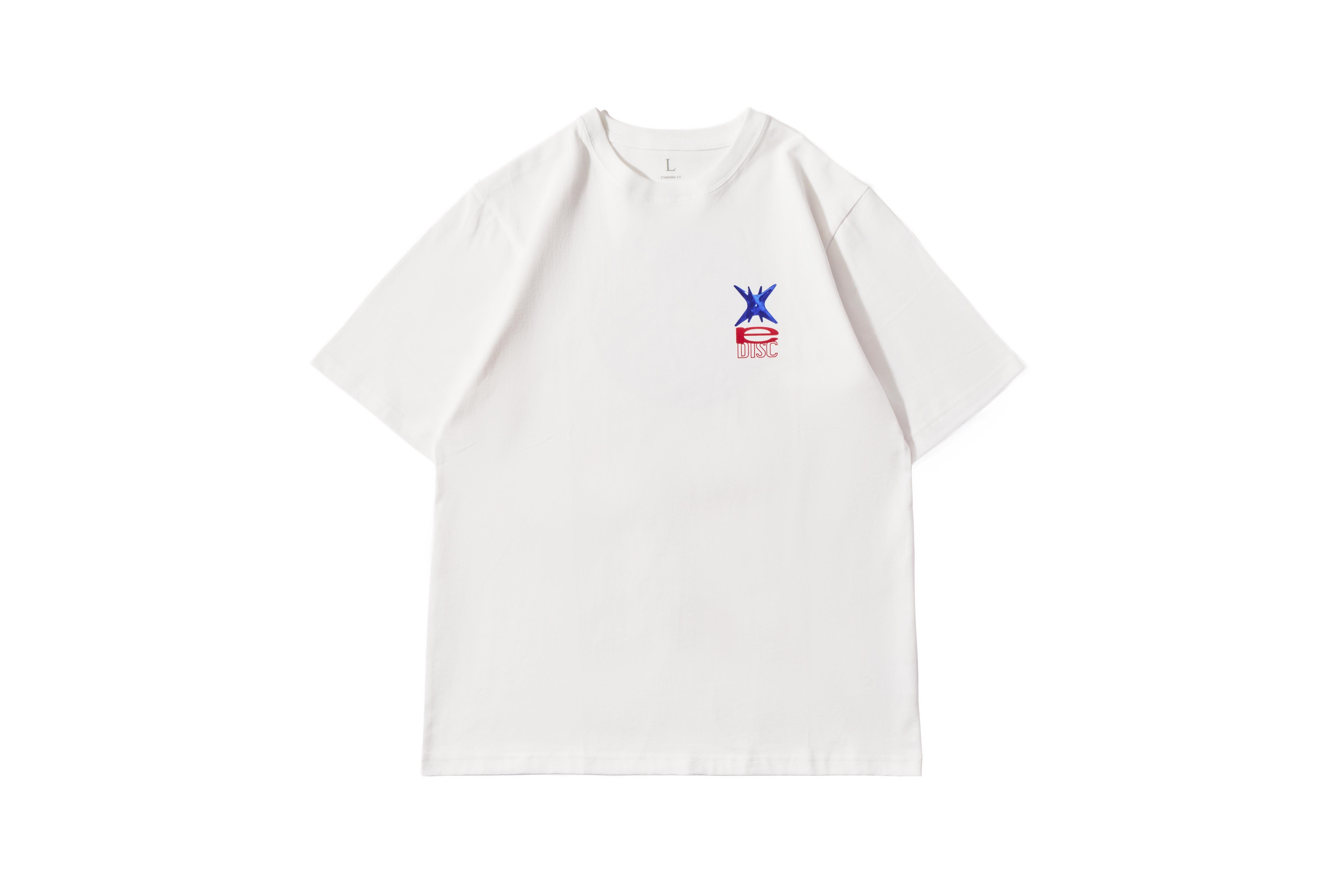 REMIX "DISC Tee" (White)