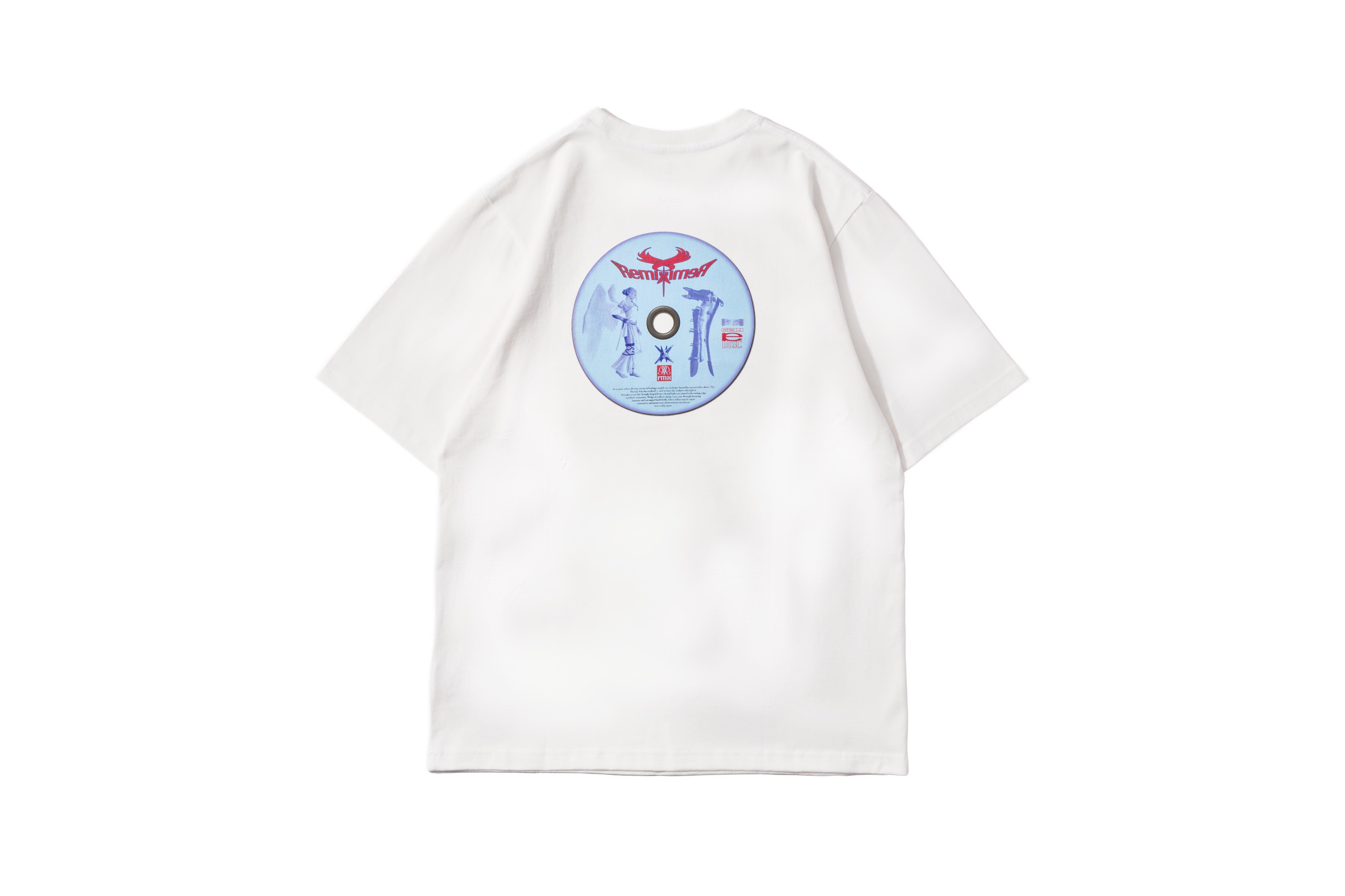 REMIX "DISC Tee" (White)