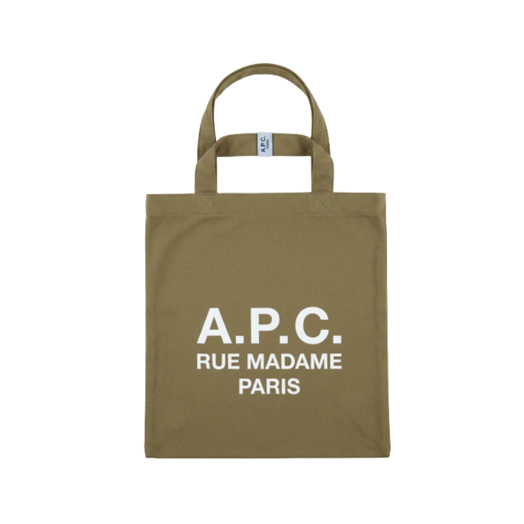 1FF0101-181 [A.P.C.] Tote Bag Dark Beige #COHMN-M67064-BAC (B-EU-E)