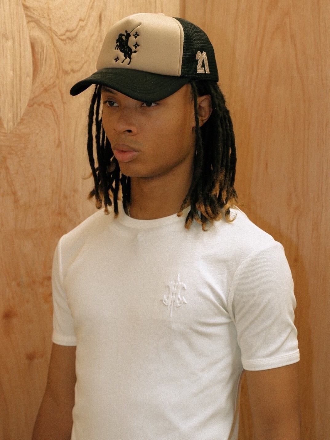 ATONE STUDIO 發泡刺繡山羊卡車帽 網帽 26SS GOAT TRUCKER HAT