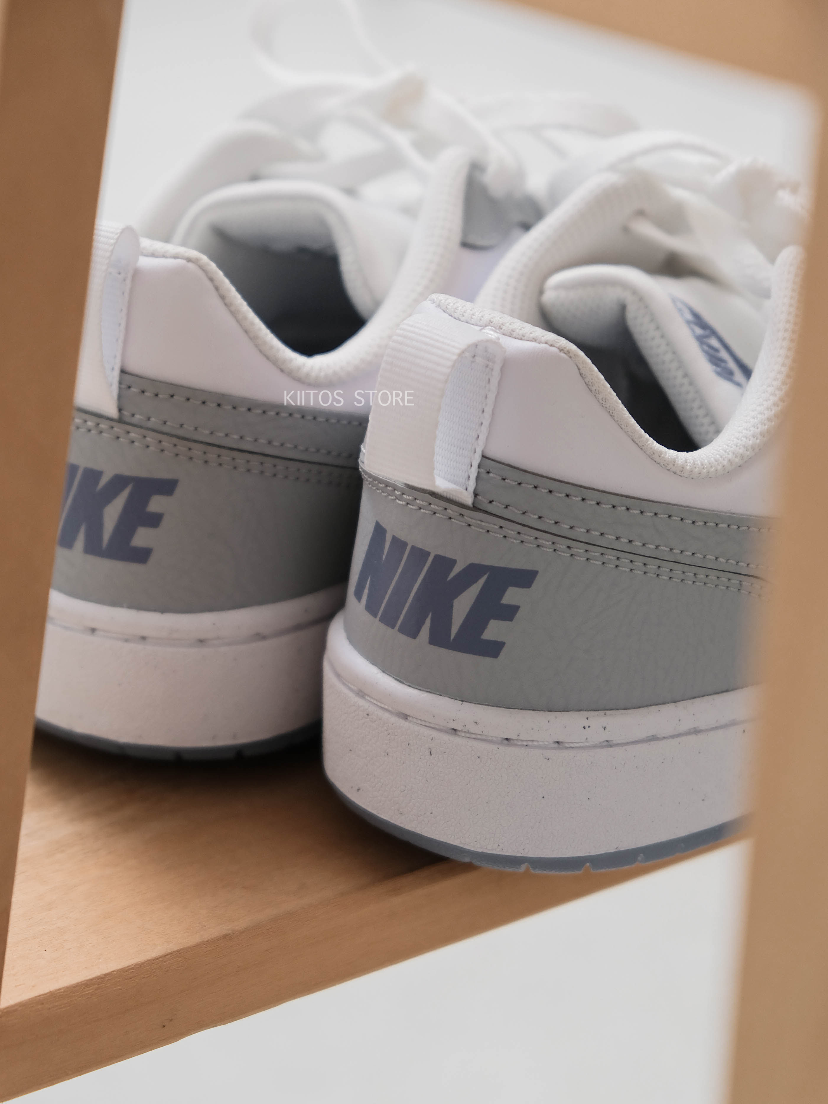 【預購】Nike COURT BOROUGH RECRAFT GS 白灰冰藍 女鞋 大童鞋 IH4519-100