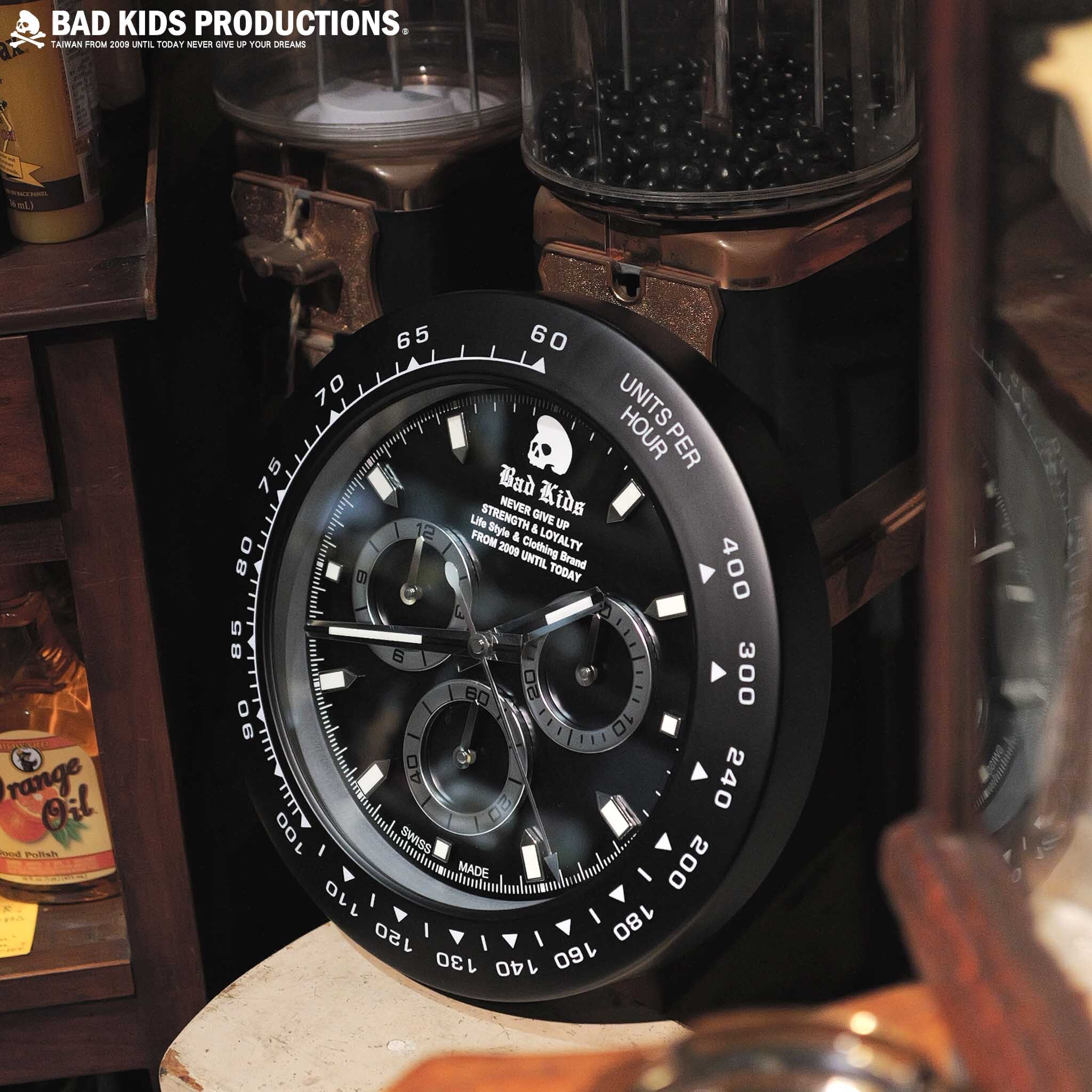 BAD KIDS 惡童 26S/S Wall Clock (不鏽鋼掛鐘)