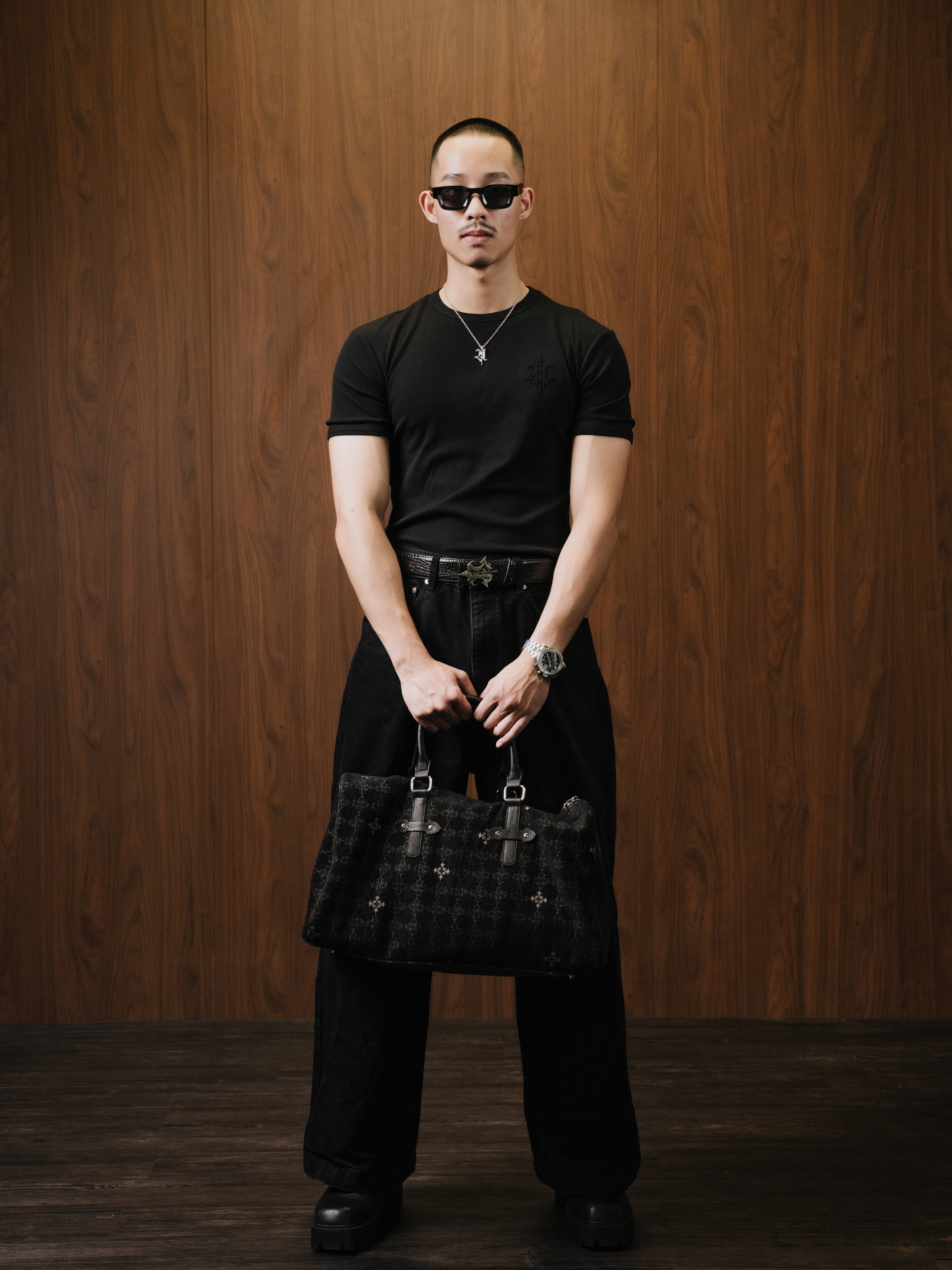 ATONE STUDIO 3D立體皇家Logo羅紋面料短袖 T CORE 3D LOGO RIBBED TEE - SECOND SKIN