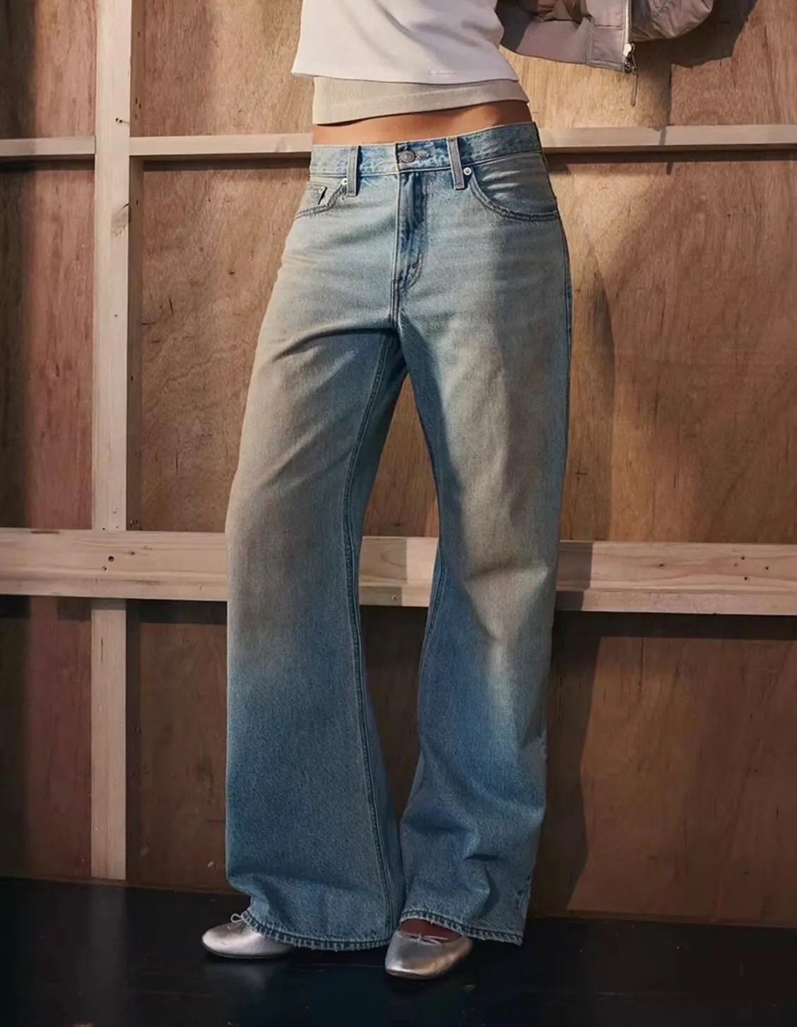 (朴彩英同款) LEVI'S LOOSE BOOT 低腰 寬鬆靴型褲 牛仔褲