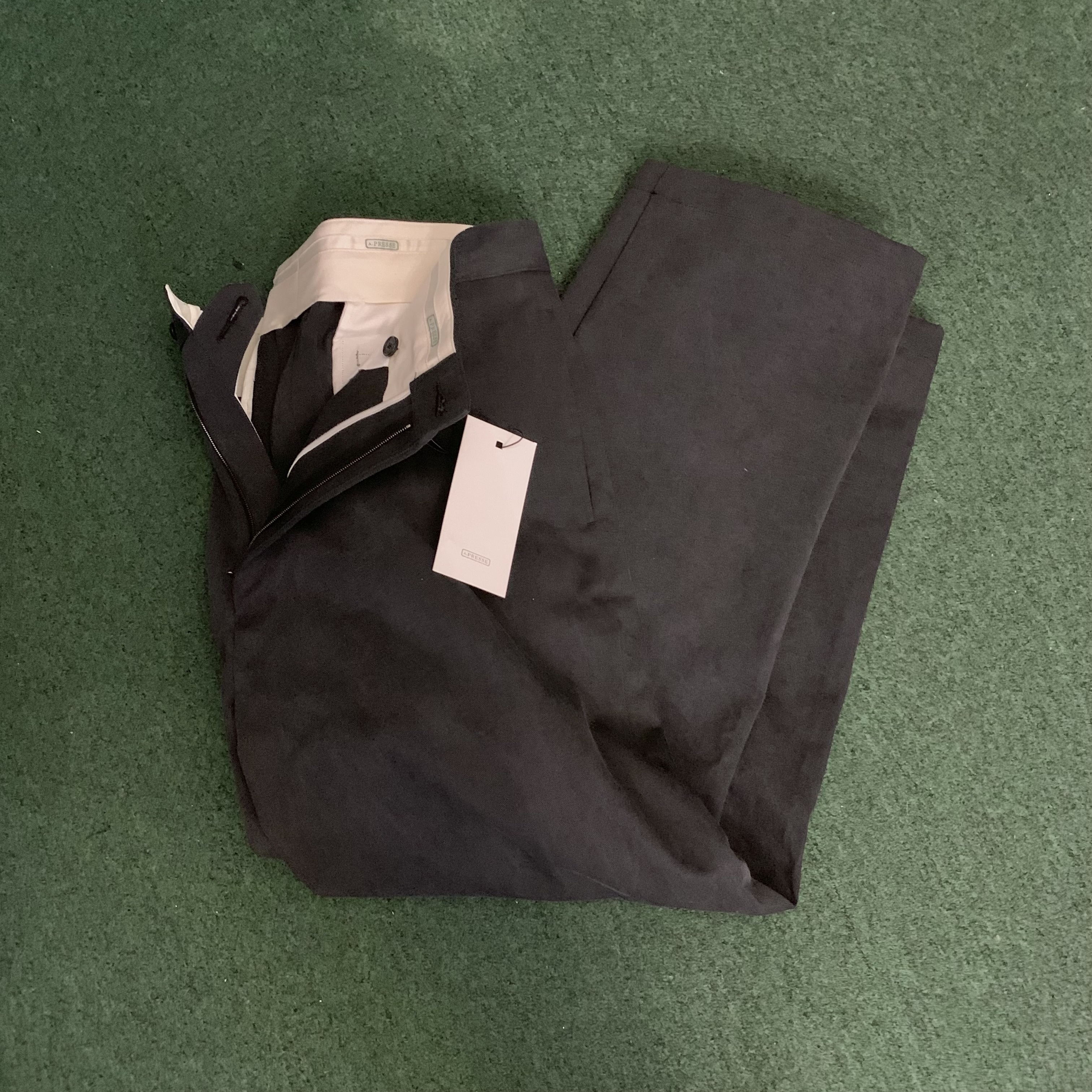 A.PRESSE 2026 TYPE.3 CHINO THOUSERS (26SAP-04-40) - BLACK SIZE 3