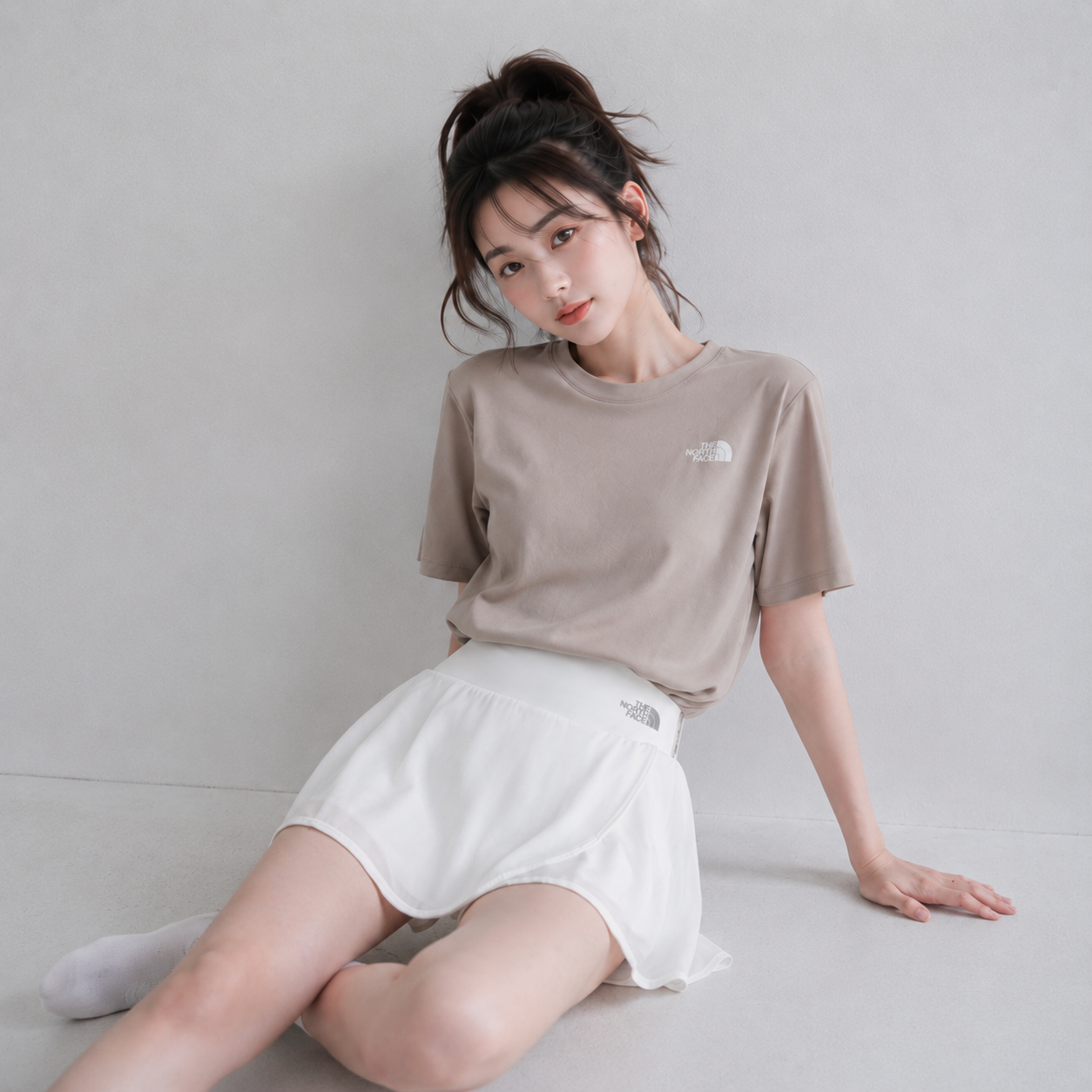 【代購】 THE NORTH FACE W'S RECOVERY 女士高機能排汗速乾短袖 T 恤 NT7US41 韓國限定