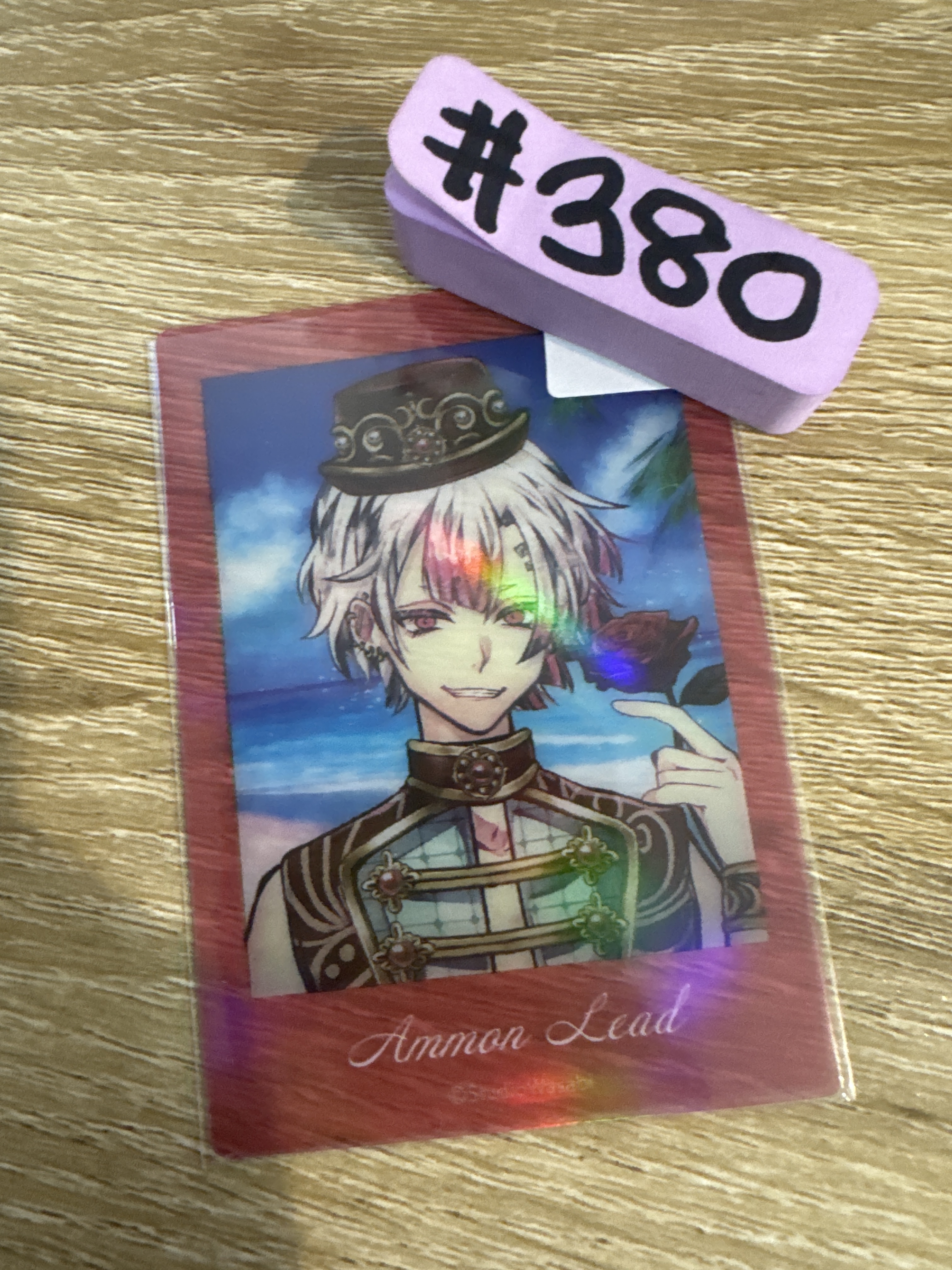 惡魔執事與黑貓  AMMON 膠卡#380