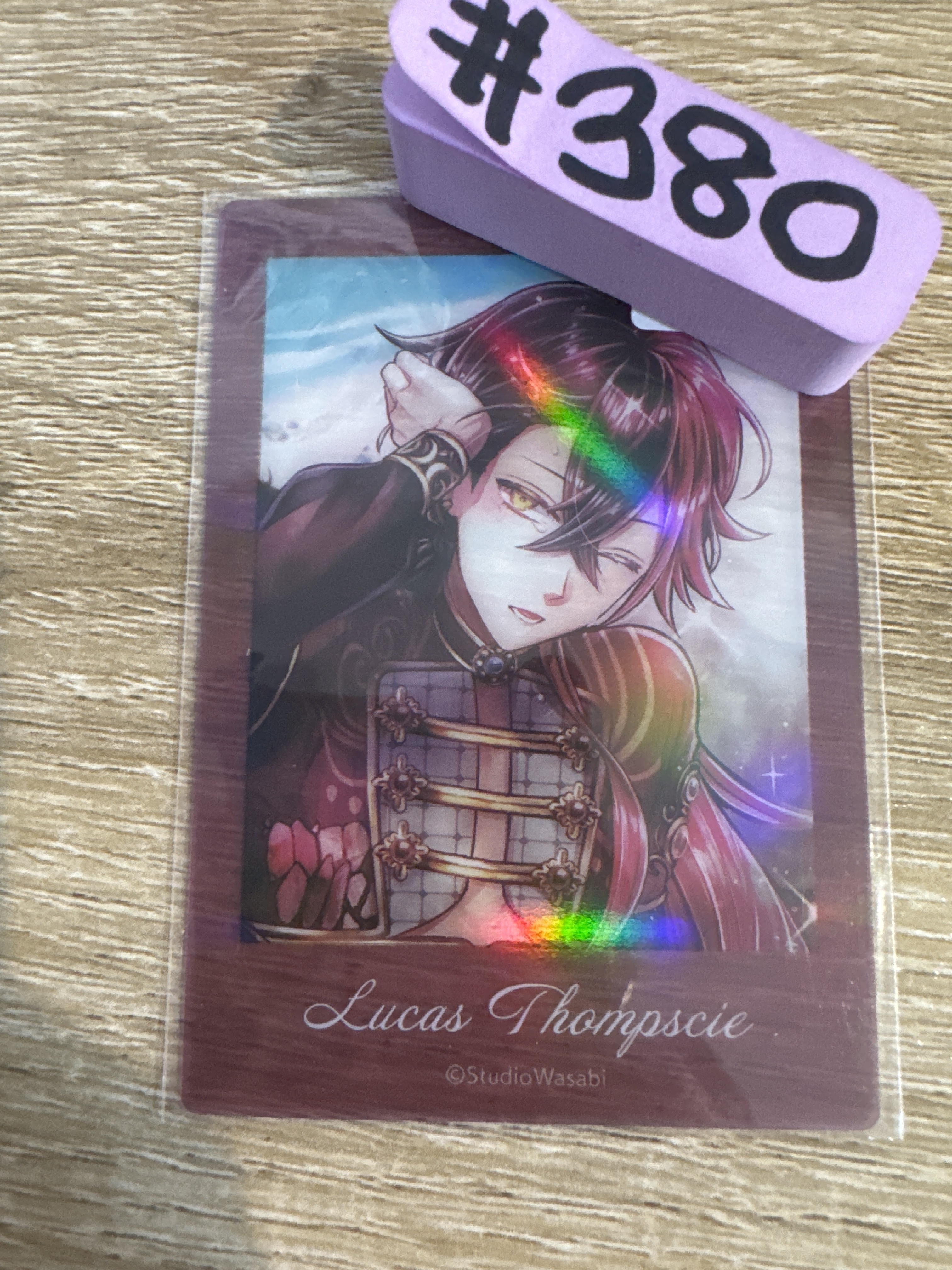 惡魔執事與黑貓  LUCAS  膠卡 #380