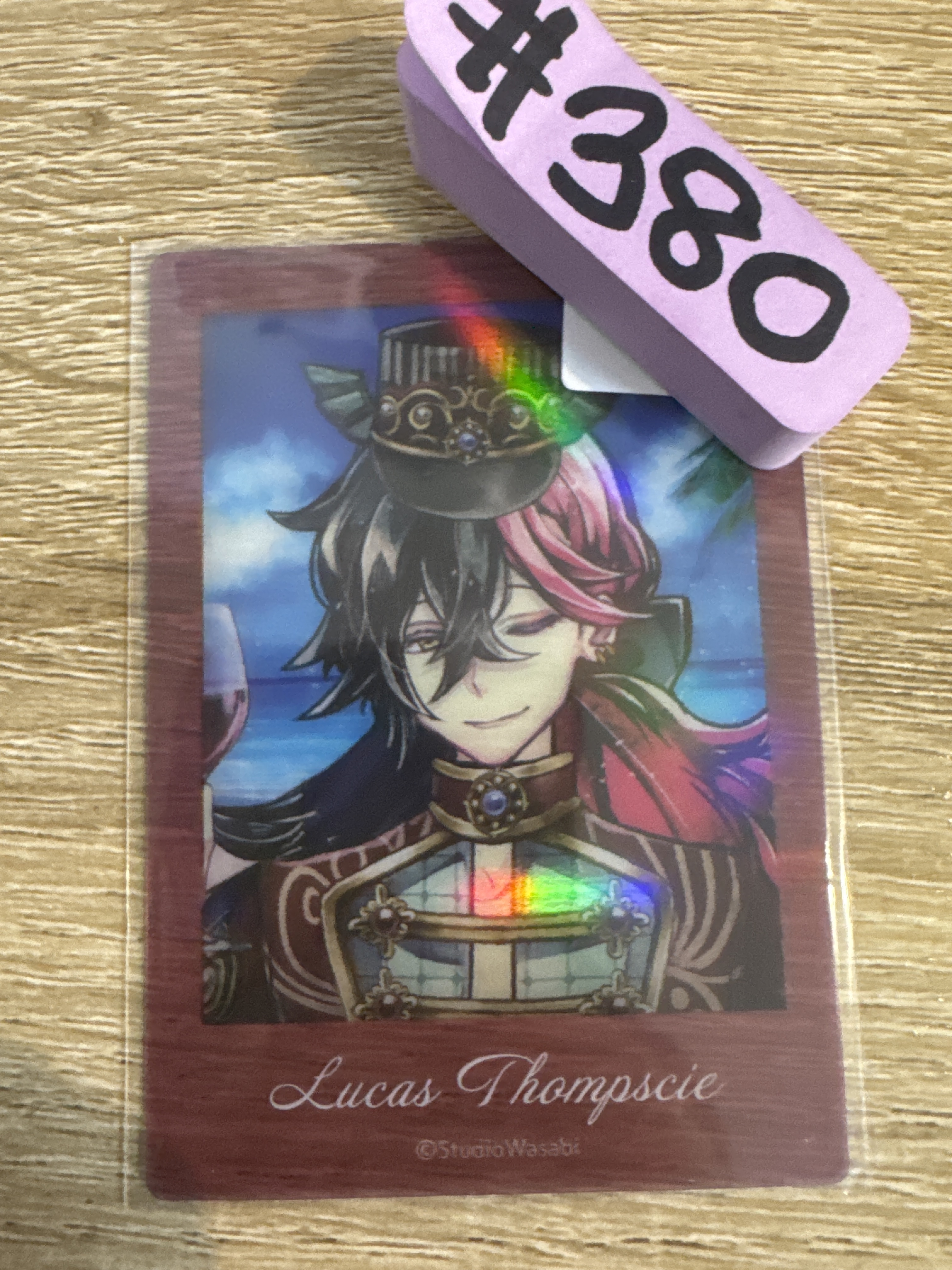 惡魔執事與黑貓  LUCAS N 膠卡 #380