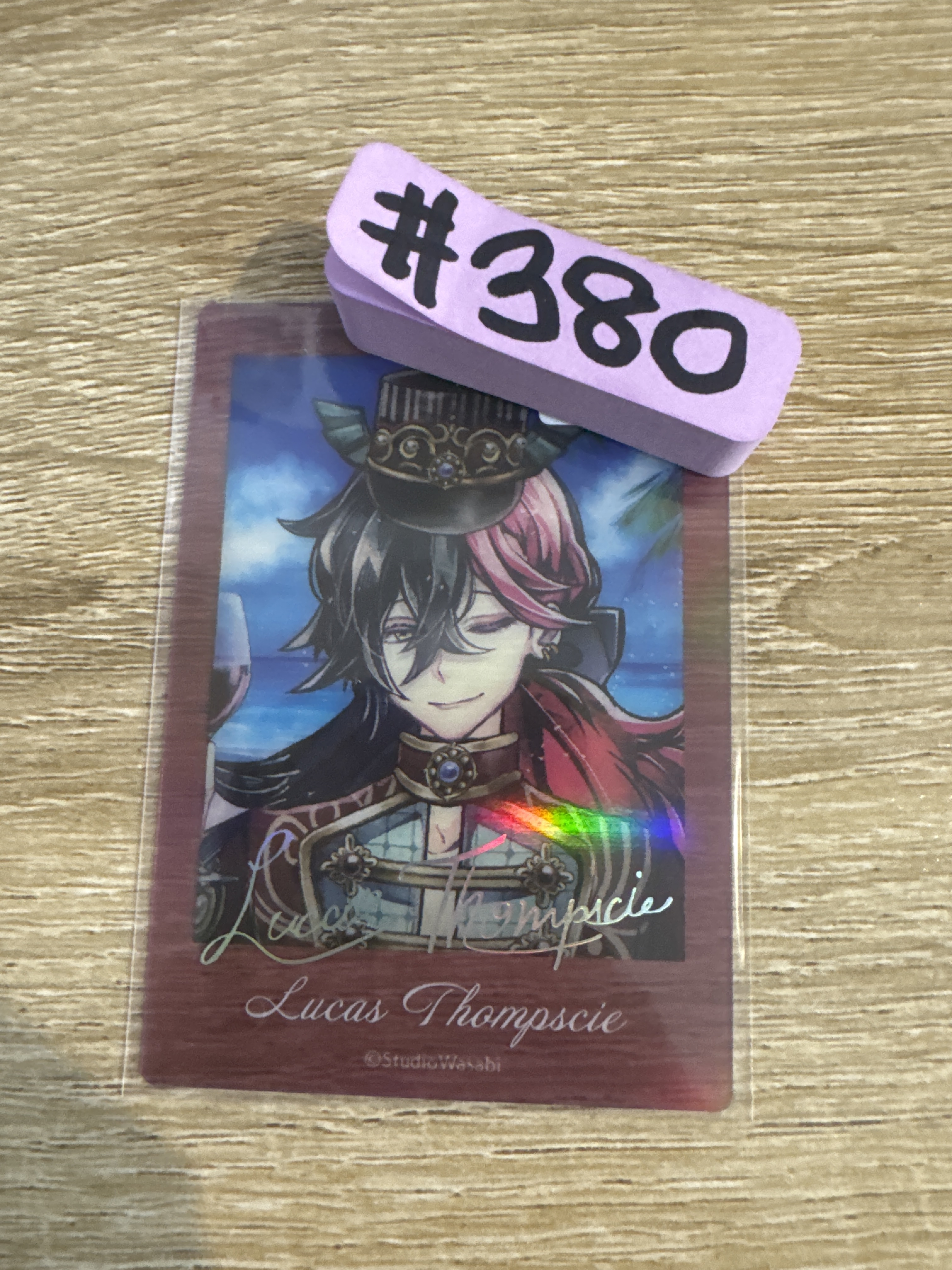 惡魔執事與黑貓  LUCAS  S 膠卡 #380