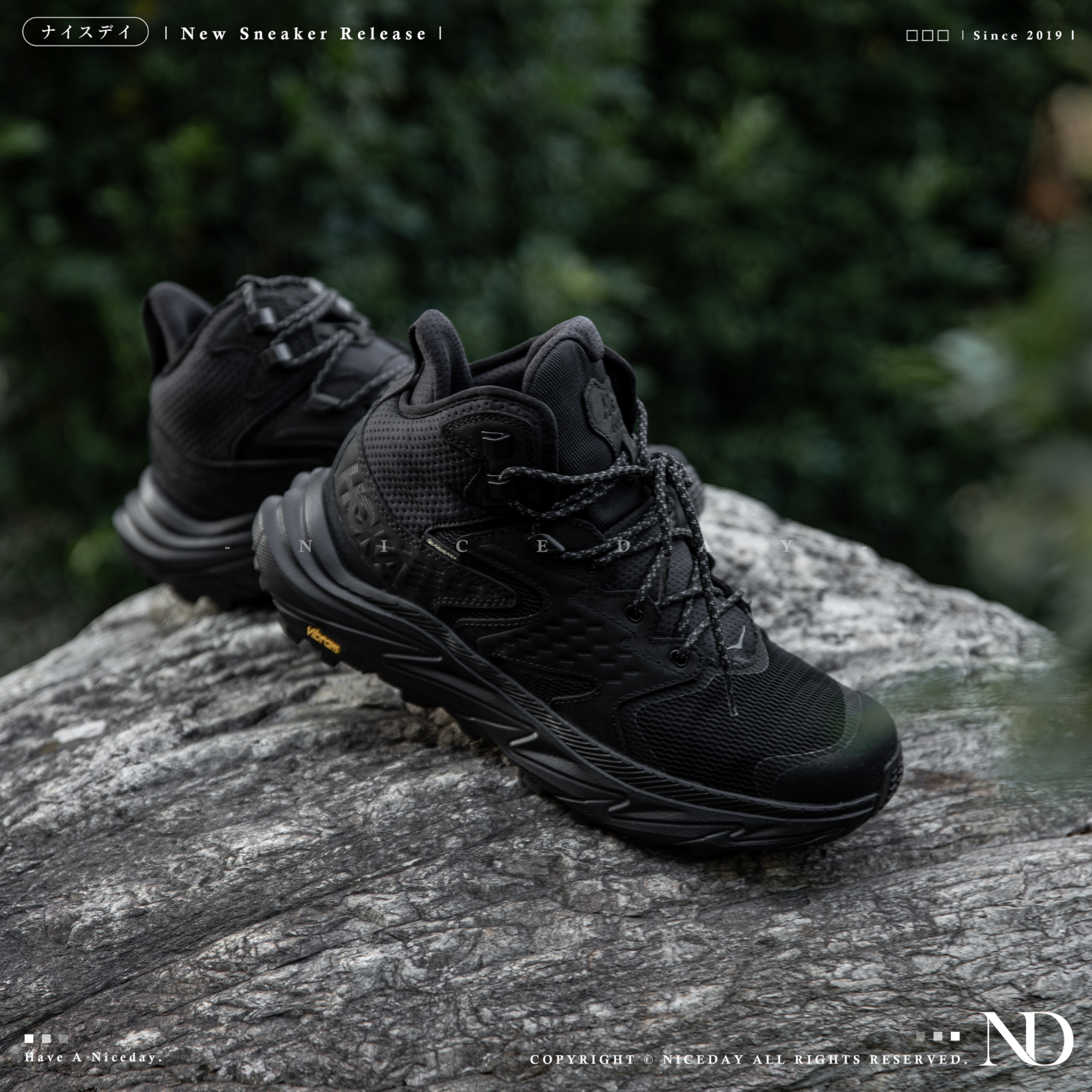 NICEDAY 代購 Hoka one Anacapa 2 防水 耐磨 登山鞋