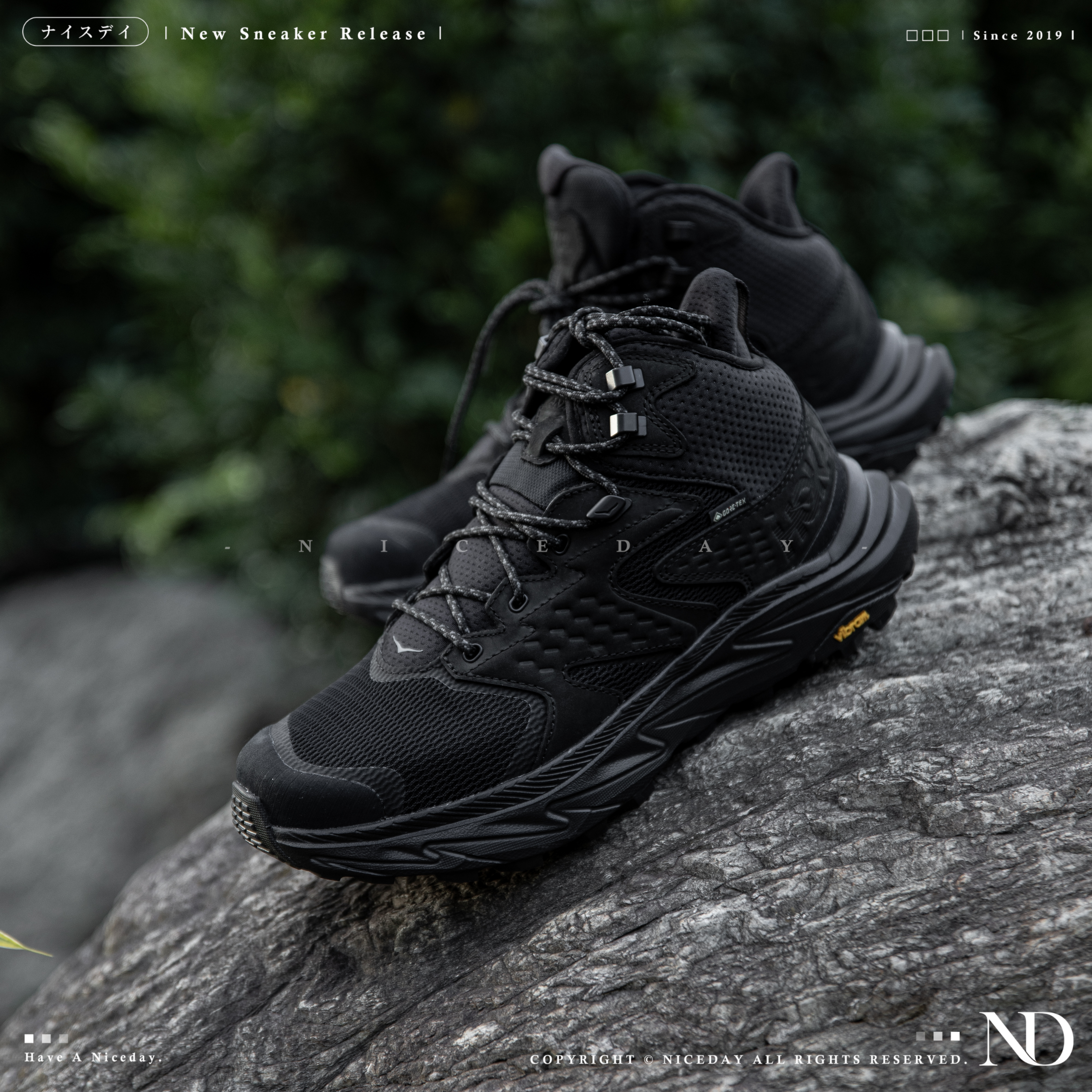 NICEDAY 代購 Hoka one Anacapa 2 防水 耐磨 登山鞋