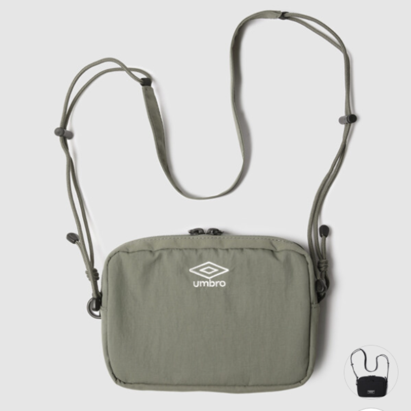 【代購】UMBRO Essential Wallet Cross Bag 錢包斜背包 韓系輕量隨身小包 多功能手機包