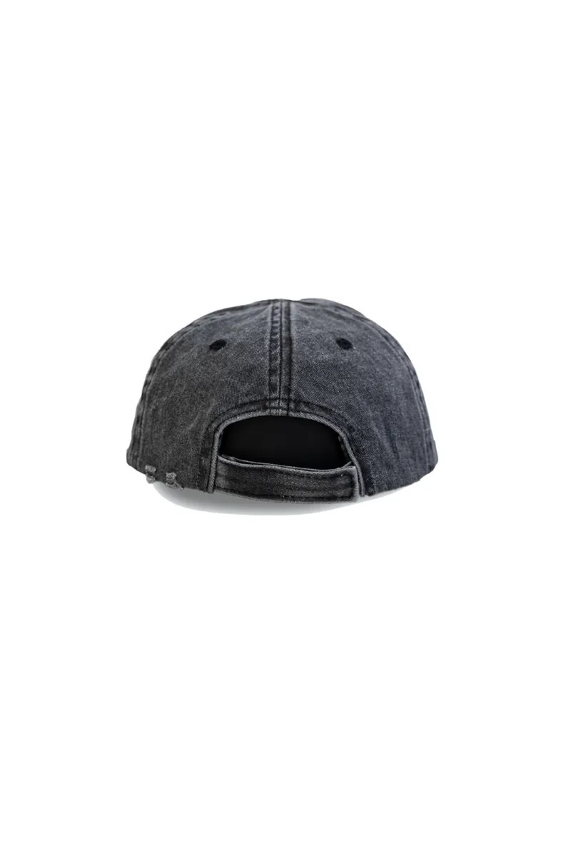 FM x sense HONOR YOUR TRUTH Destroy Washed Logo Cap
