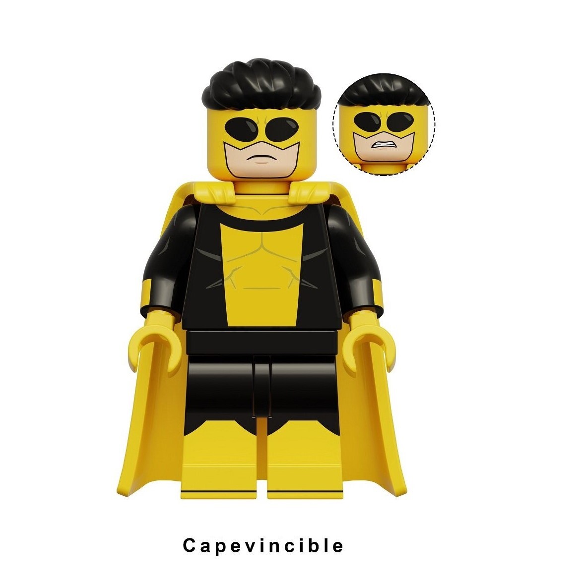 Invincible Capevincible DC SuperHeroes Custom Minifigures Fit Lego KDL857 K2366