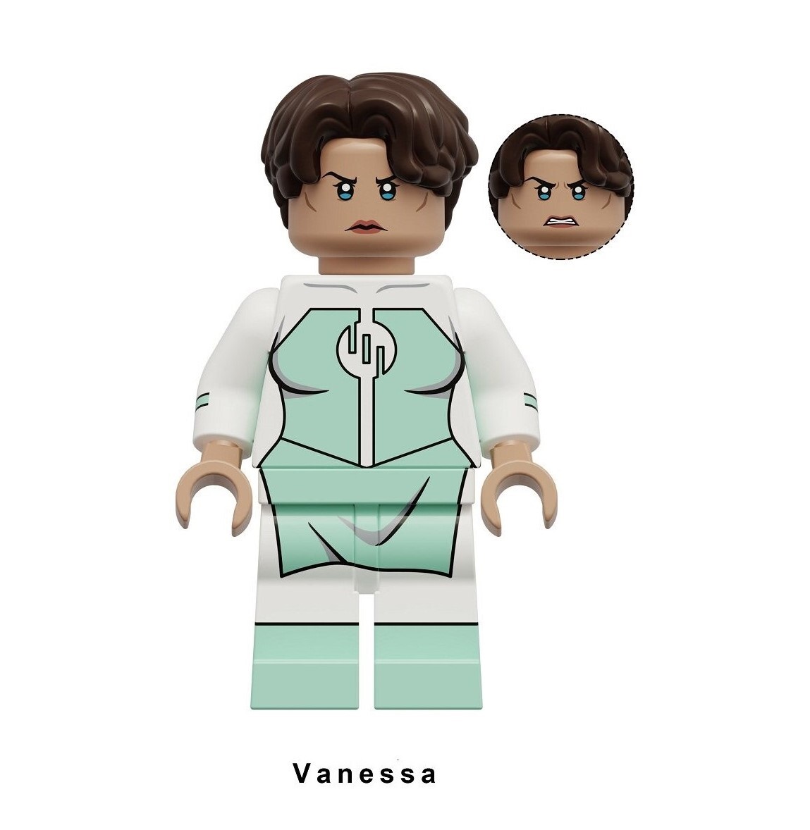 Invincible Vanessa DC SuperHeroes Custom Minifigures Fit Lego KDL857 K2368
