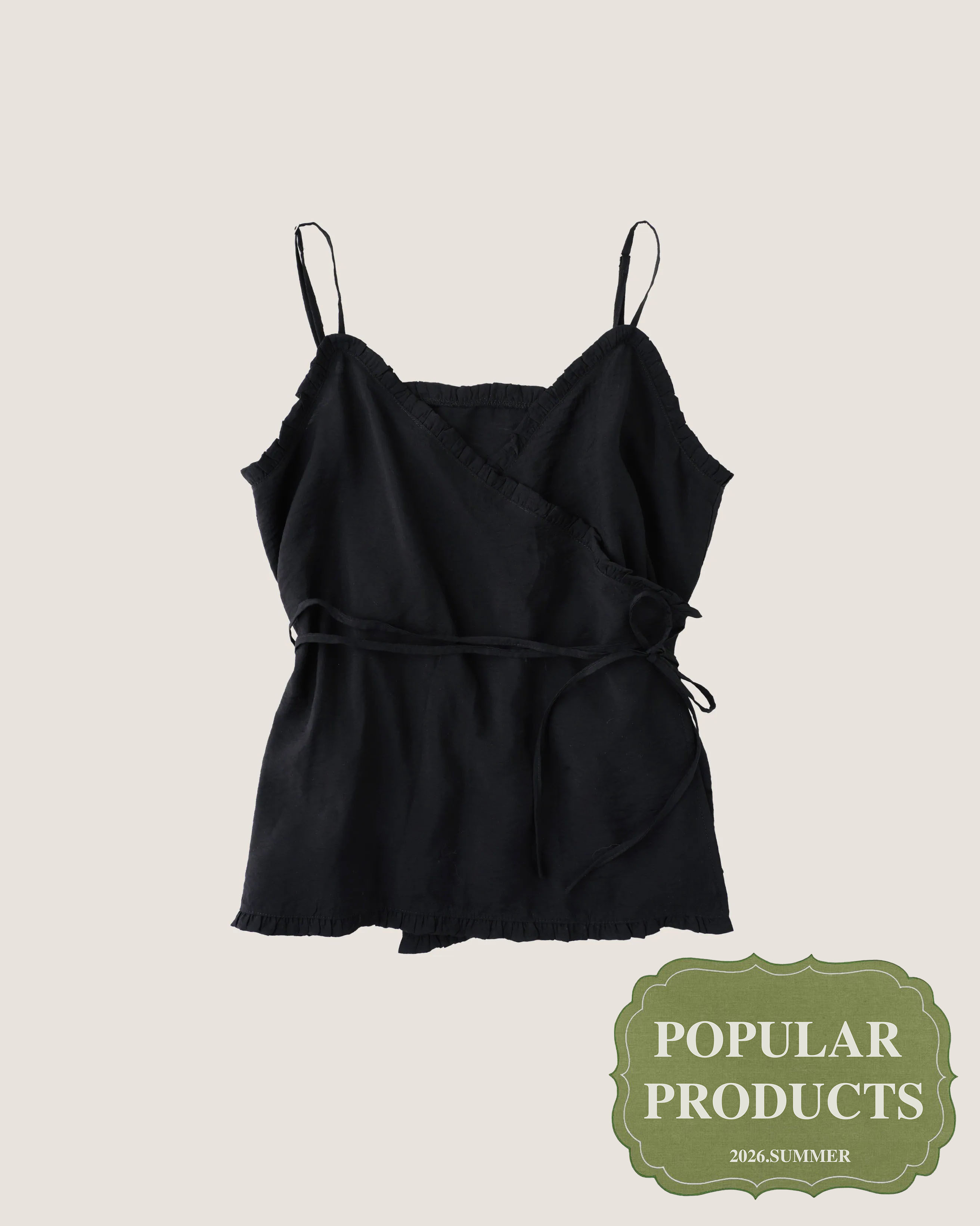 Liz Sleeveless - Black (2nd)