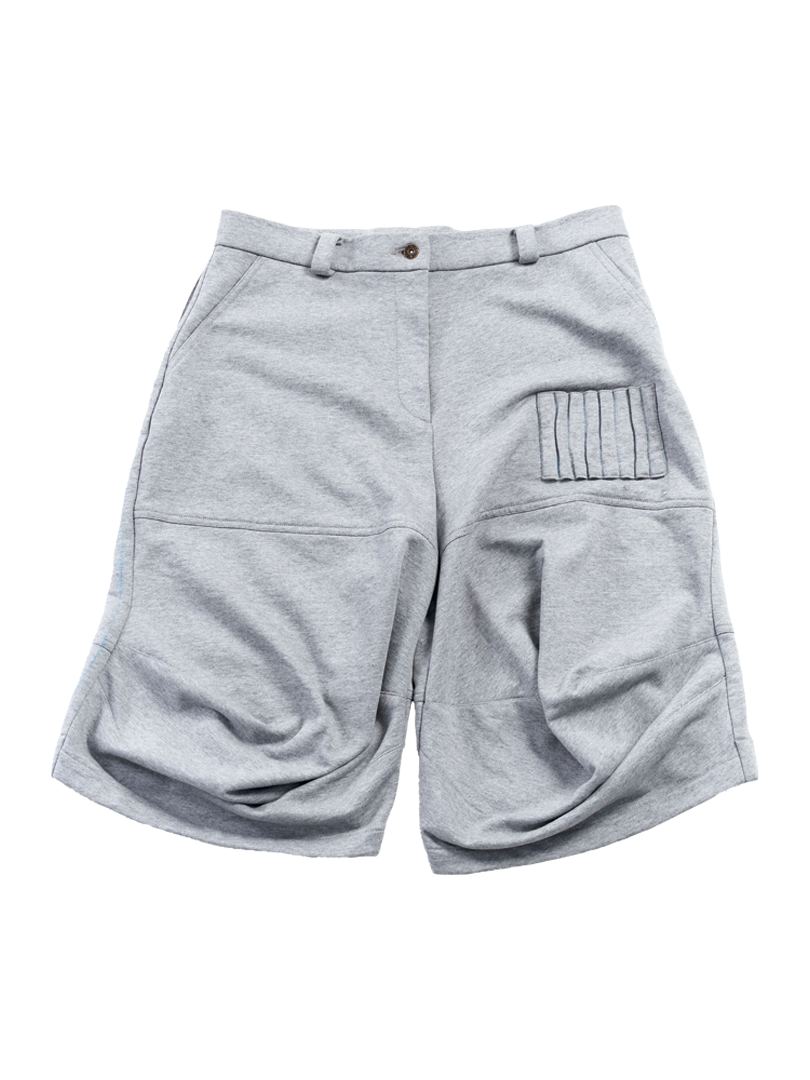 3D CUTTING “CALLA” SWEAT SHORTS