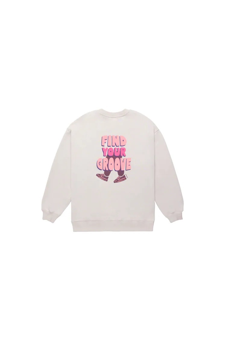 Find Your Groove Sweatshirt -Oatmeal