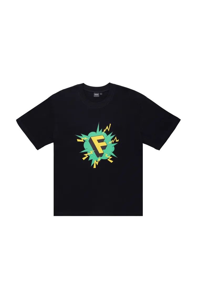 F Blowout T-shirt - Black