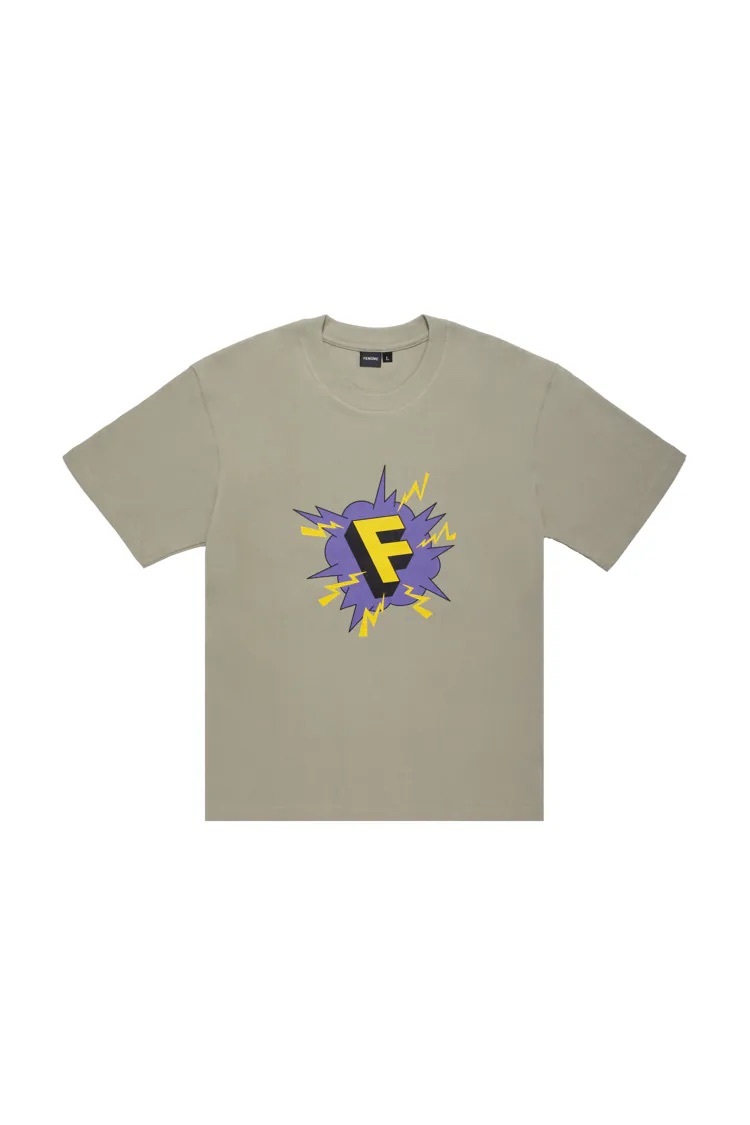 F Blowout T-shirt - Matcha Green