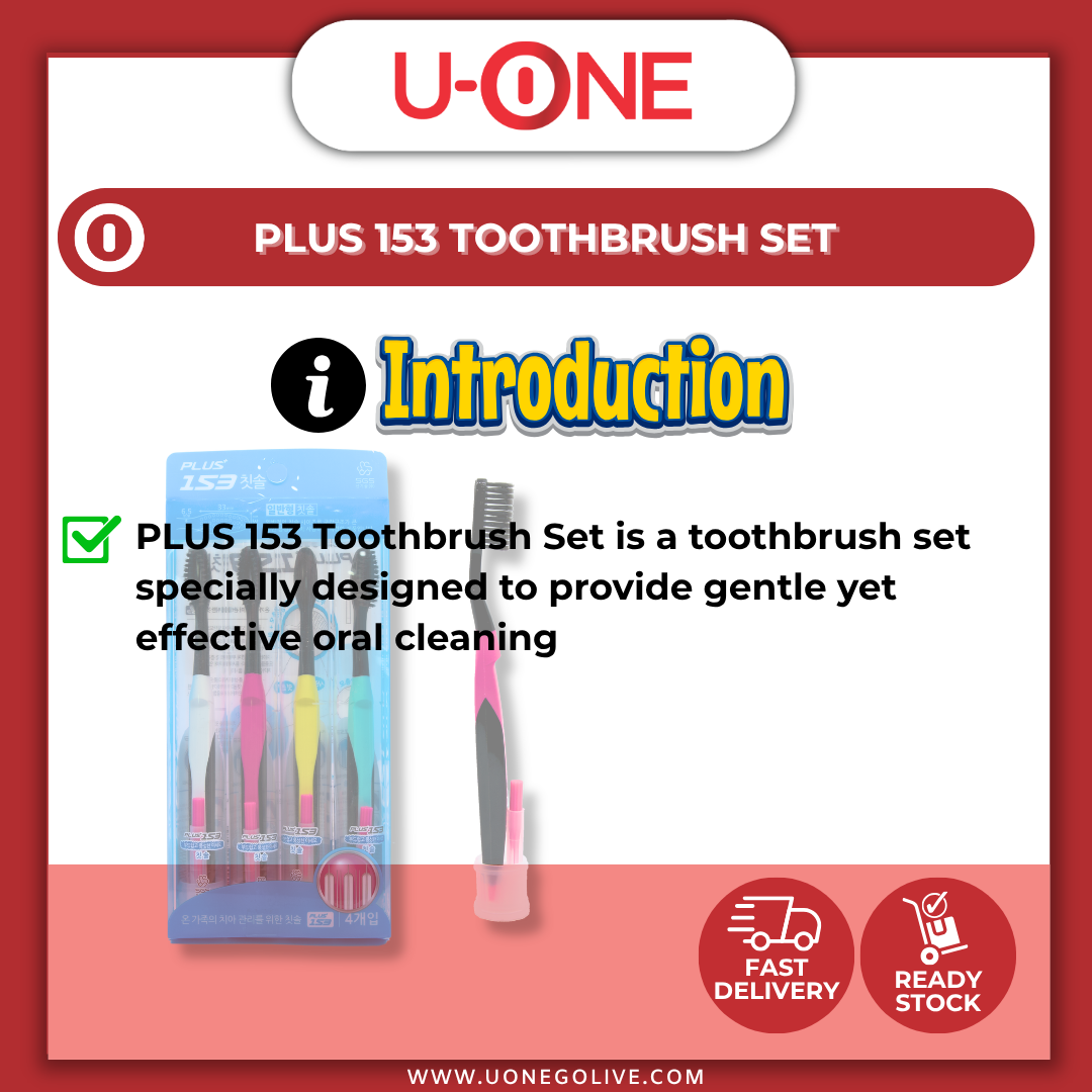 U-ONE | Korea | Plus 153 Toothbrush Set