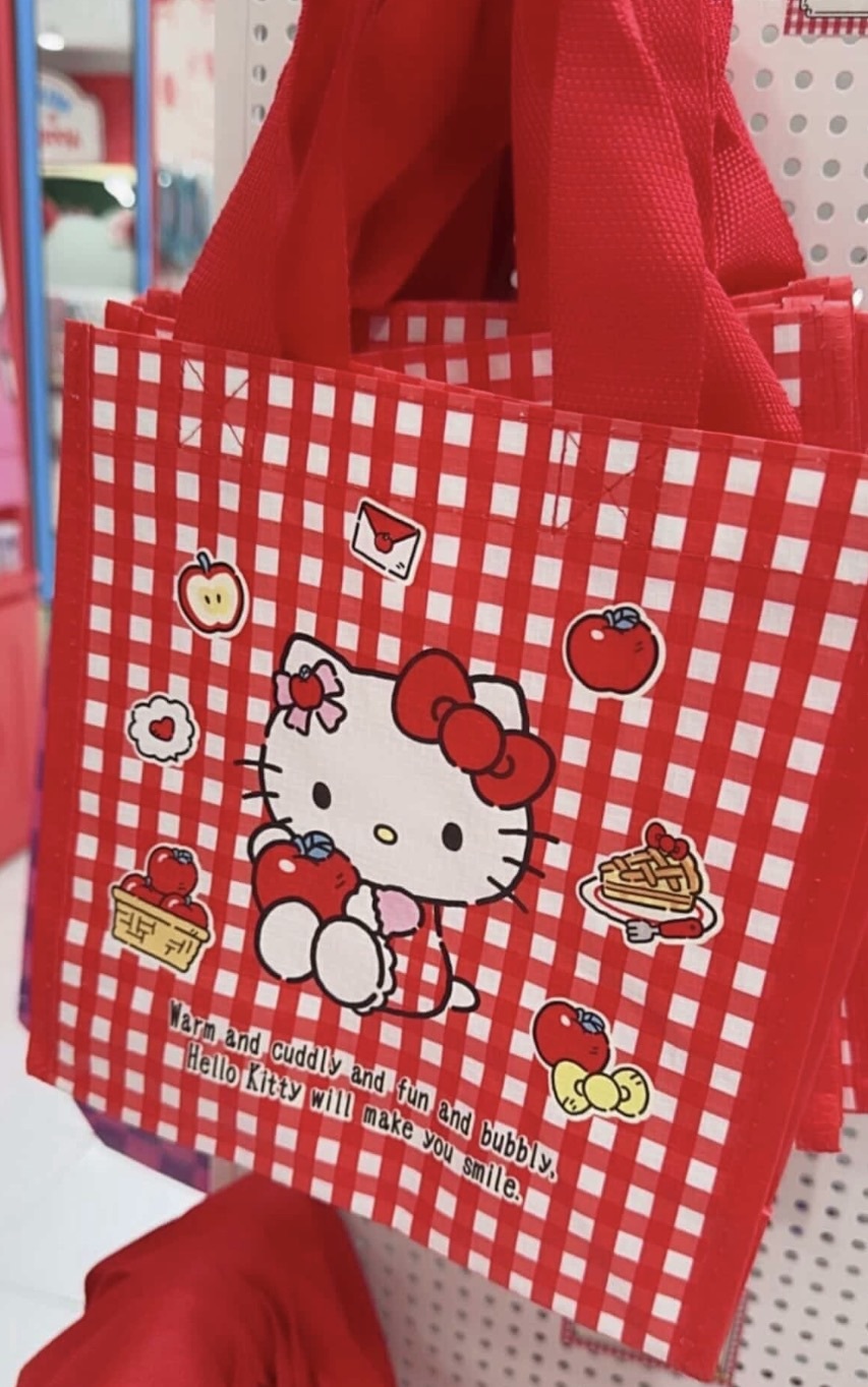 韓國連線-KITTY咖啡廳限定提袋