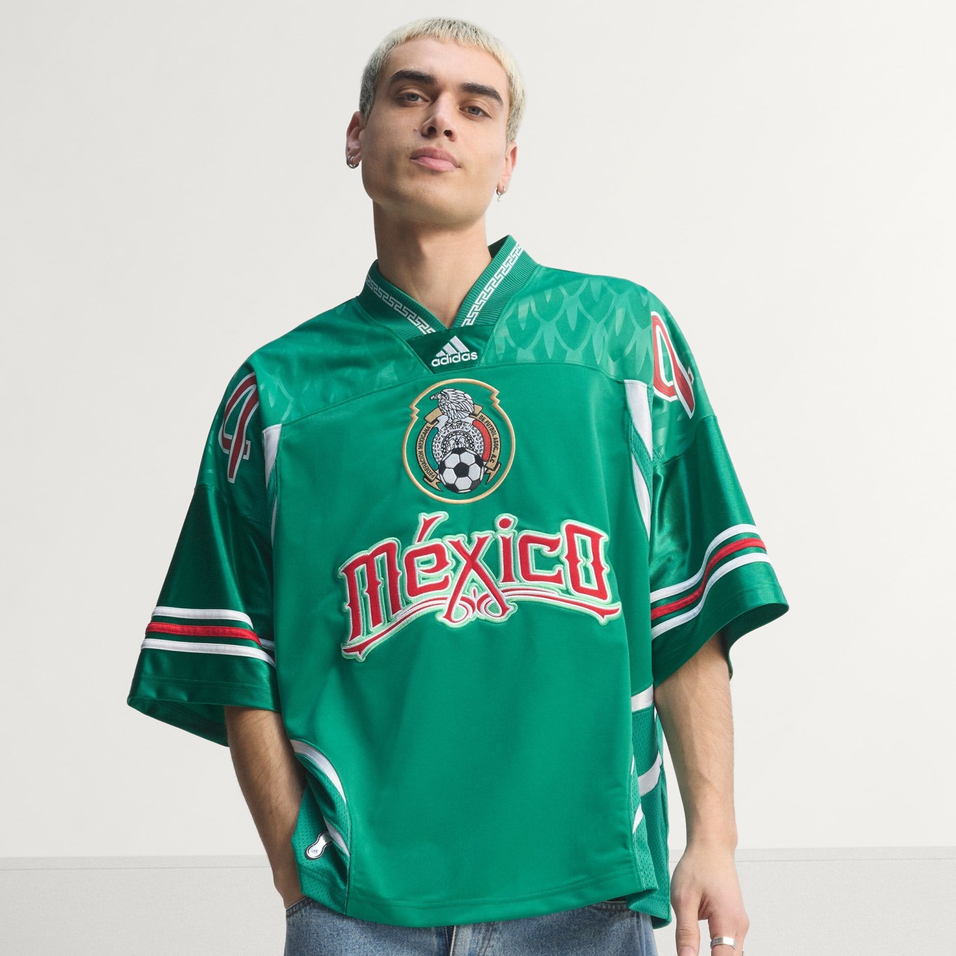 adidas Bringback Mexico Remixed Jersey
