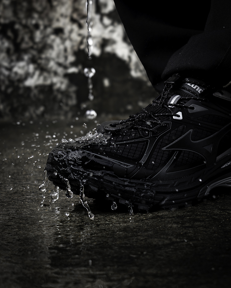 MIZUNO Halo Mix TL Splash-proof retro black gold｜D1GH2512-01(預購Pre-order)
