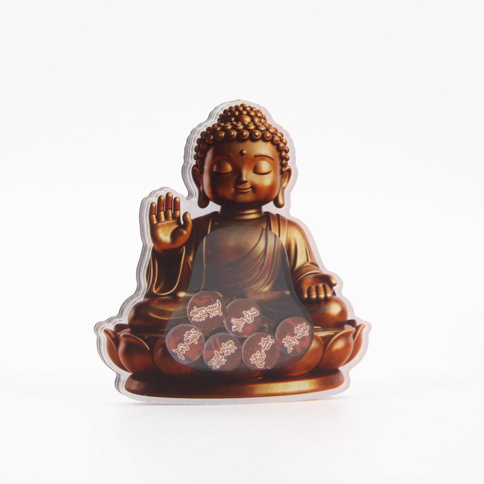 Buddha Shake Magnet - Six Perfections