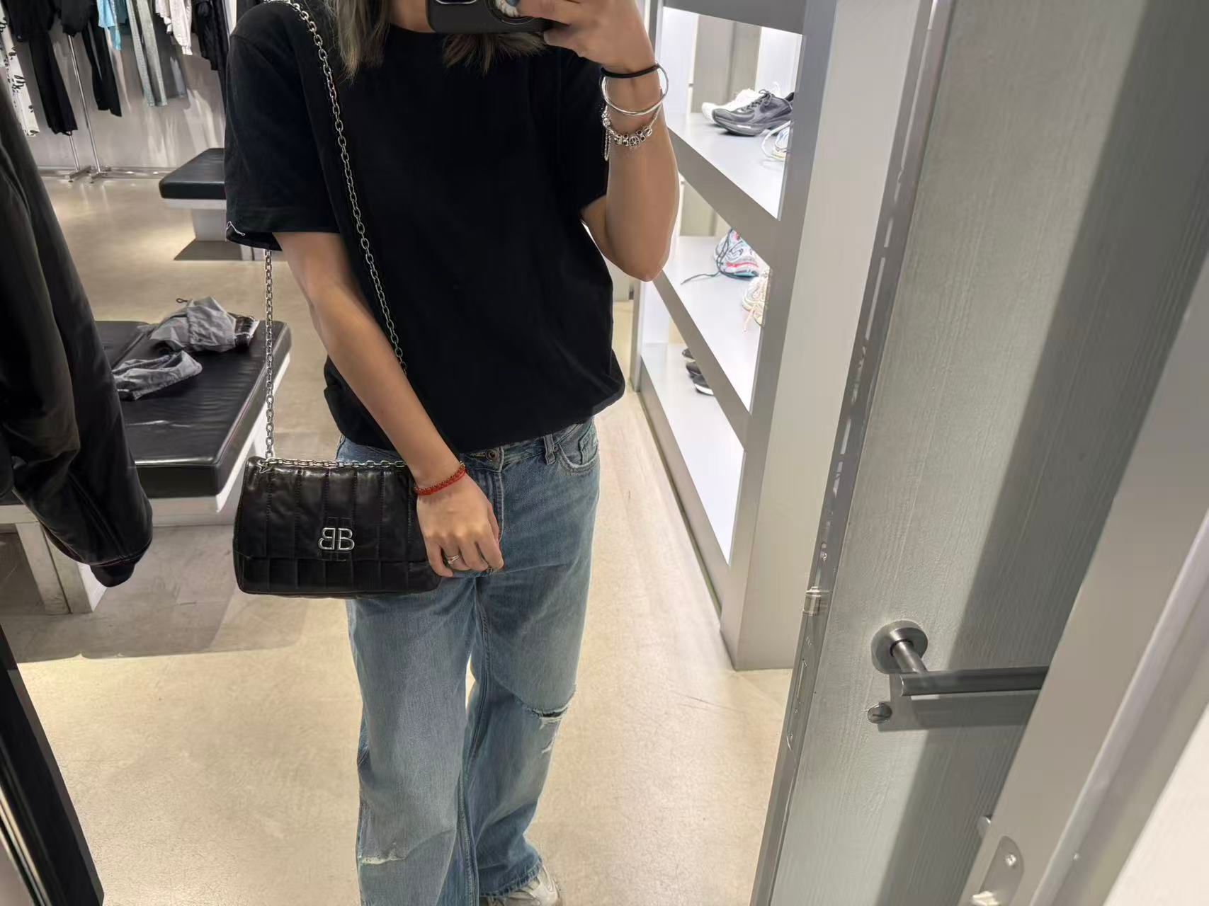 LYS01815 Balenciaga Monaco Mini Bag
