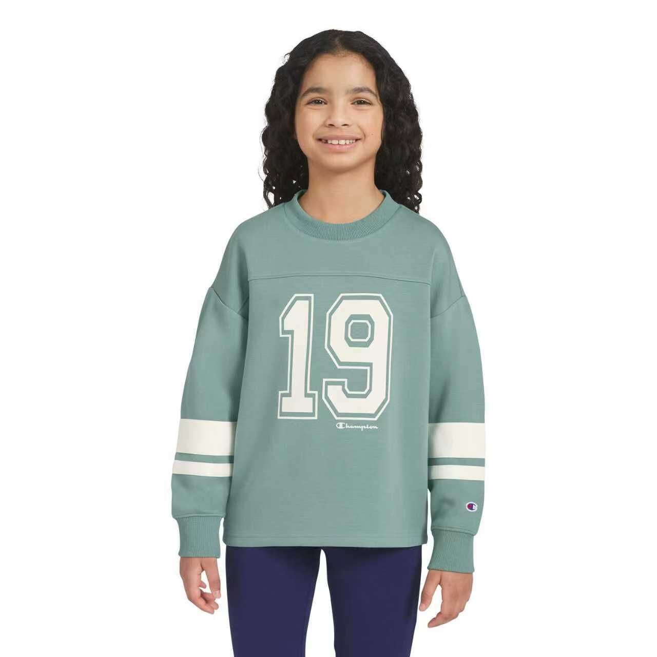 【預購】Champion H052712 女童圓領衛衣