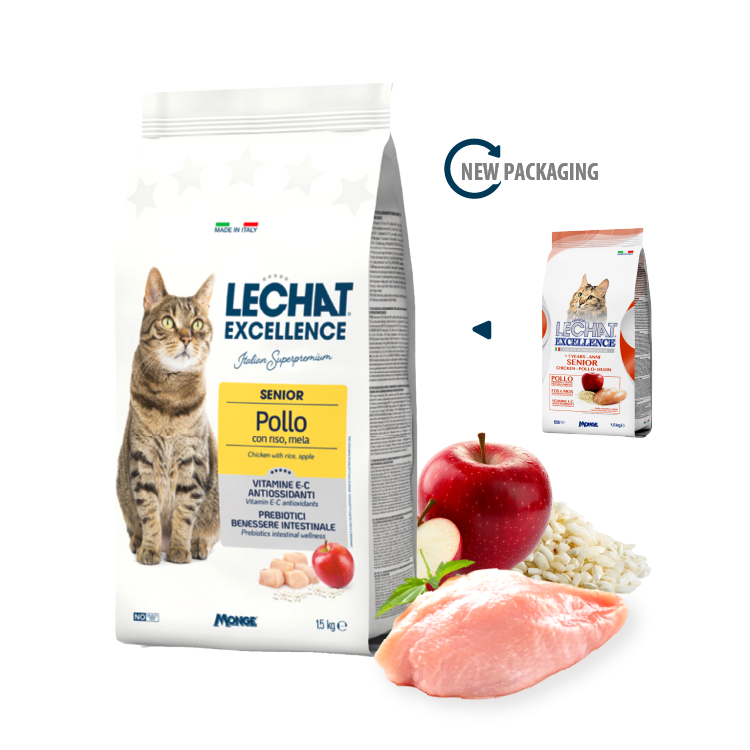 Lechat Excellence丨雞肉蘋果高齡貓日常配方1.5kg (LE-9848)