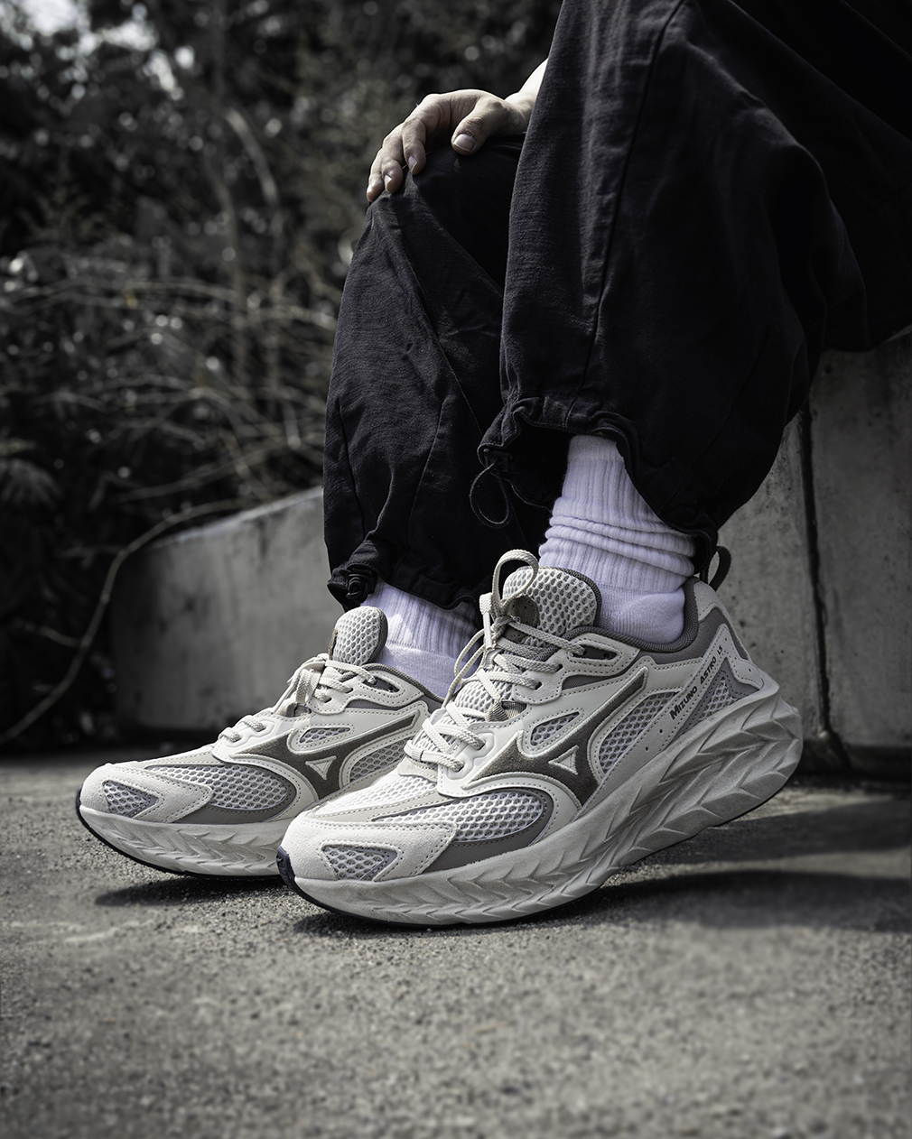 Mizuno 美津濃 Astro LS Gray milk tea, light brown｜D1GH2521-09(預購Pre-order)