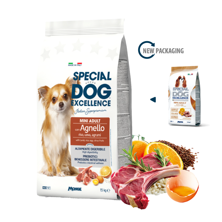 Special Dog Execellence 羊肉柑橘小型成犬健體配方 1.5kg (SD-9756)