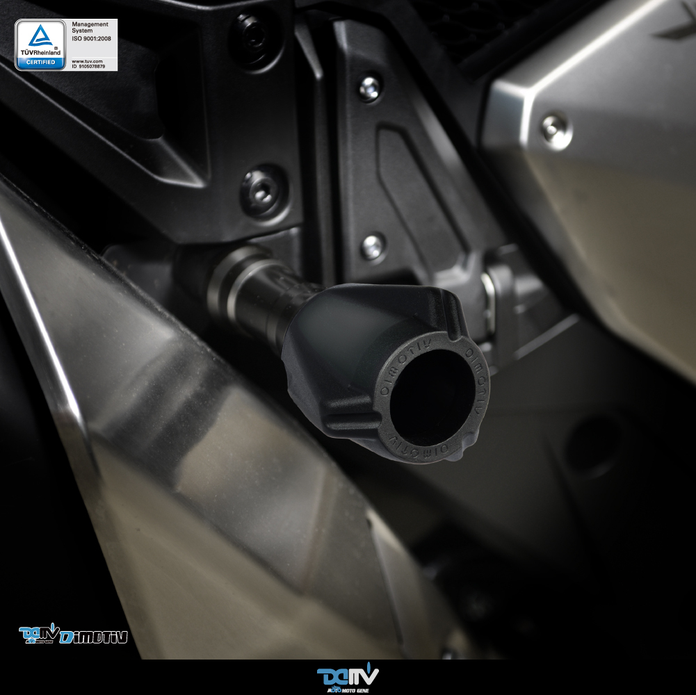 【DIMOTIV】HONDA X-ADV750 17-24 排氣管防摔柱