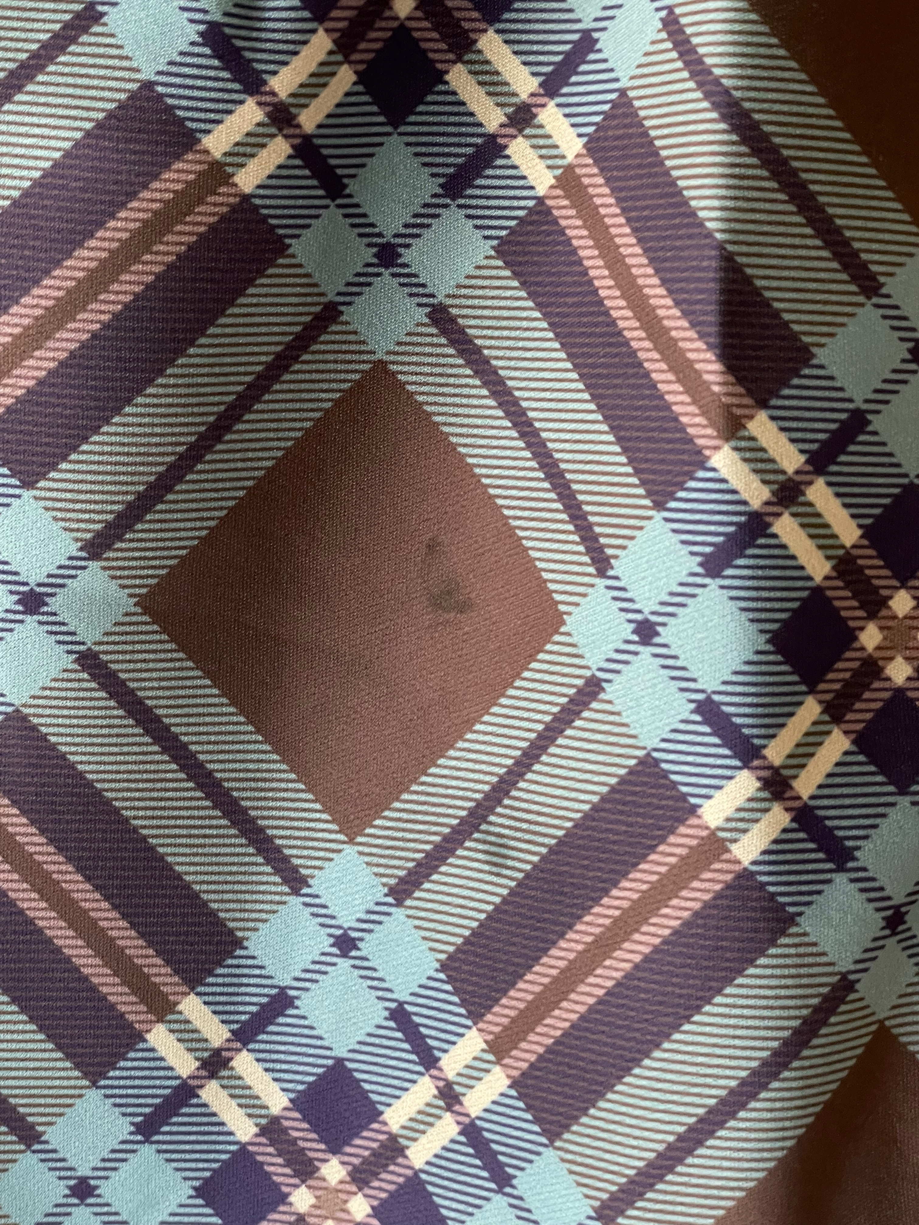 【瑕疵】TARTAN CHECK MIDI SKIRT_BROWN