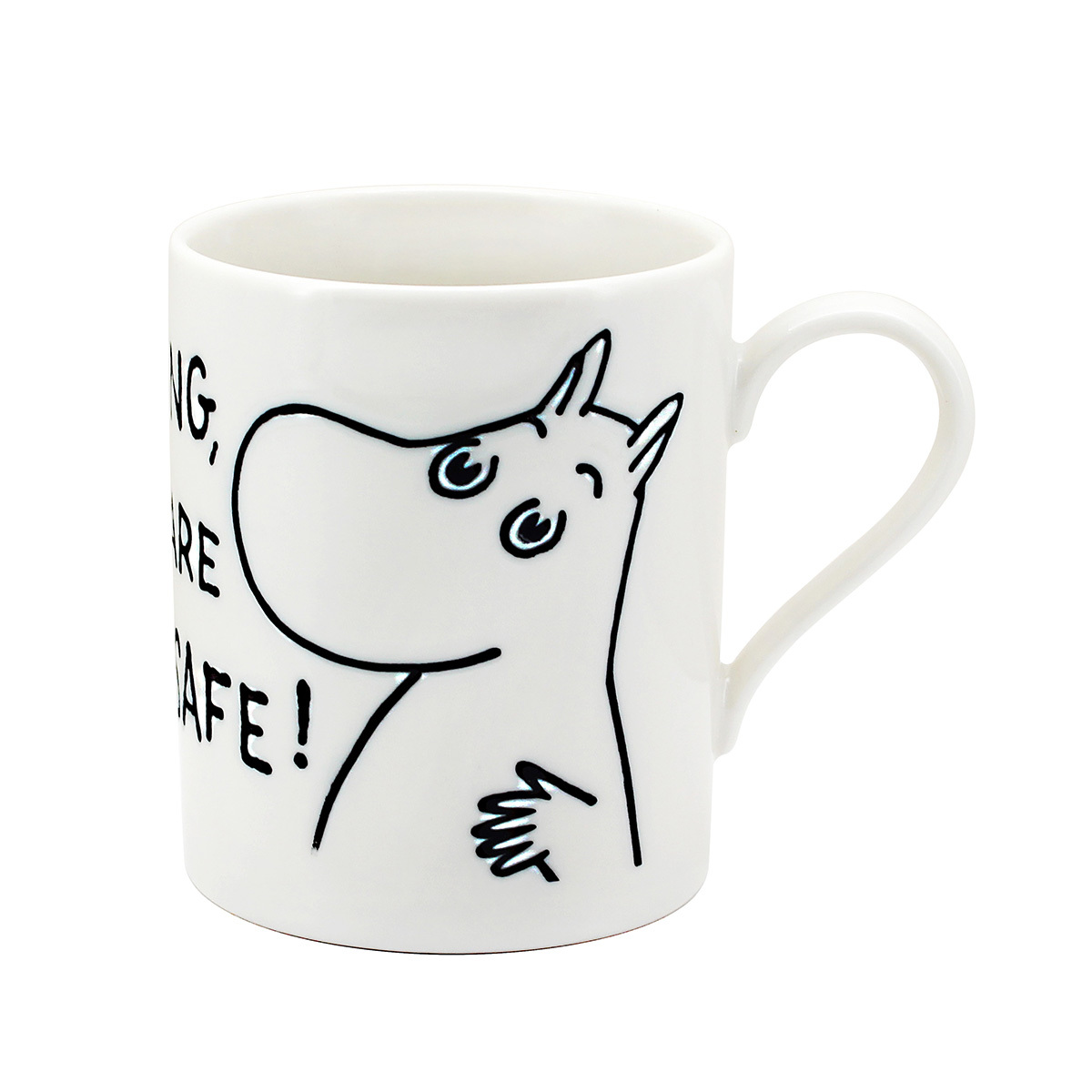 日本Yamaka Moomin 320ml 瓷器耳杯 -MM9000