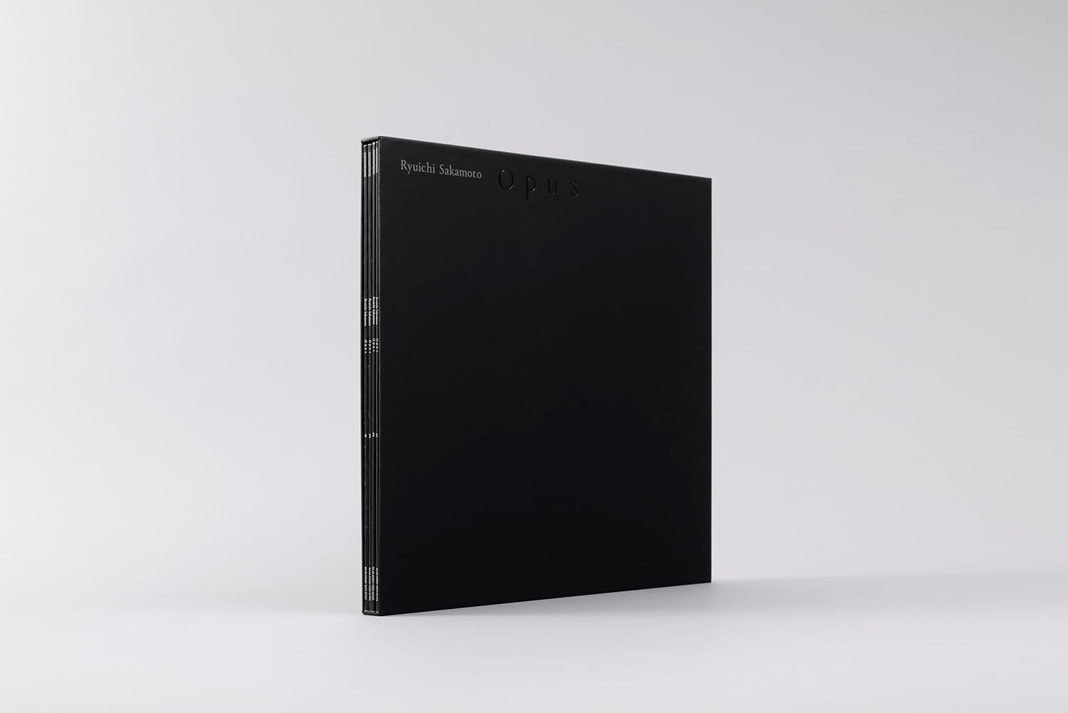 坂本龍一 - Opus 日本珍藏限量版 / 四黑膠限量特典與雙專輯組合包 4LP & 2CD / Ryuichi Sakamoto