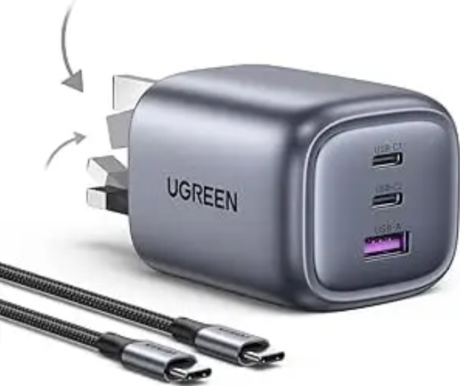 Ugreen Nexode S 100W 3C1A 4-Port GaN 快速充電器_X565-45226