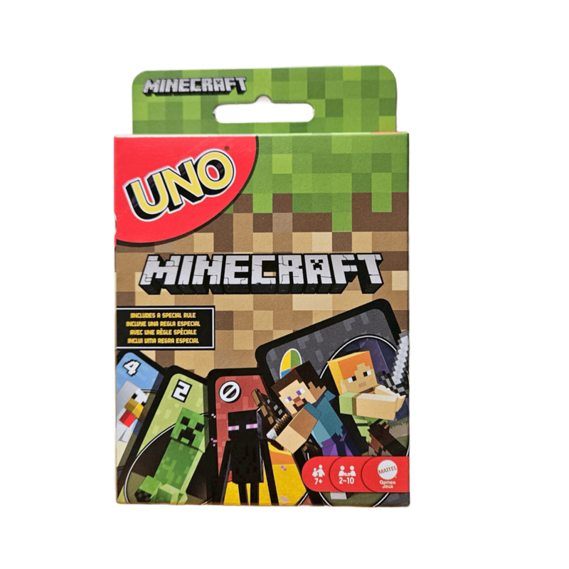 UNO卡牌遊戲 : 我的世界 Minecraft